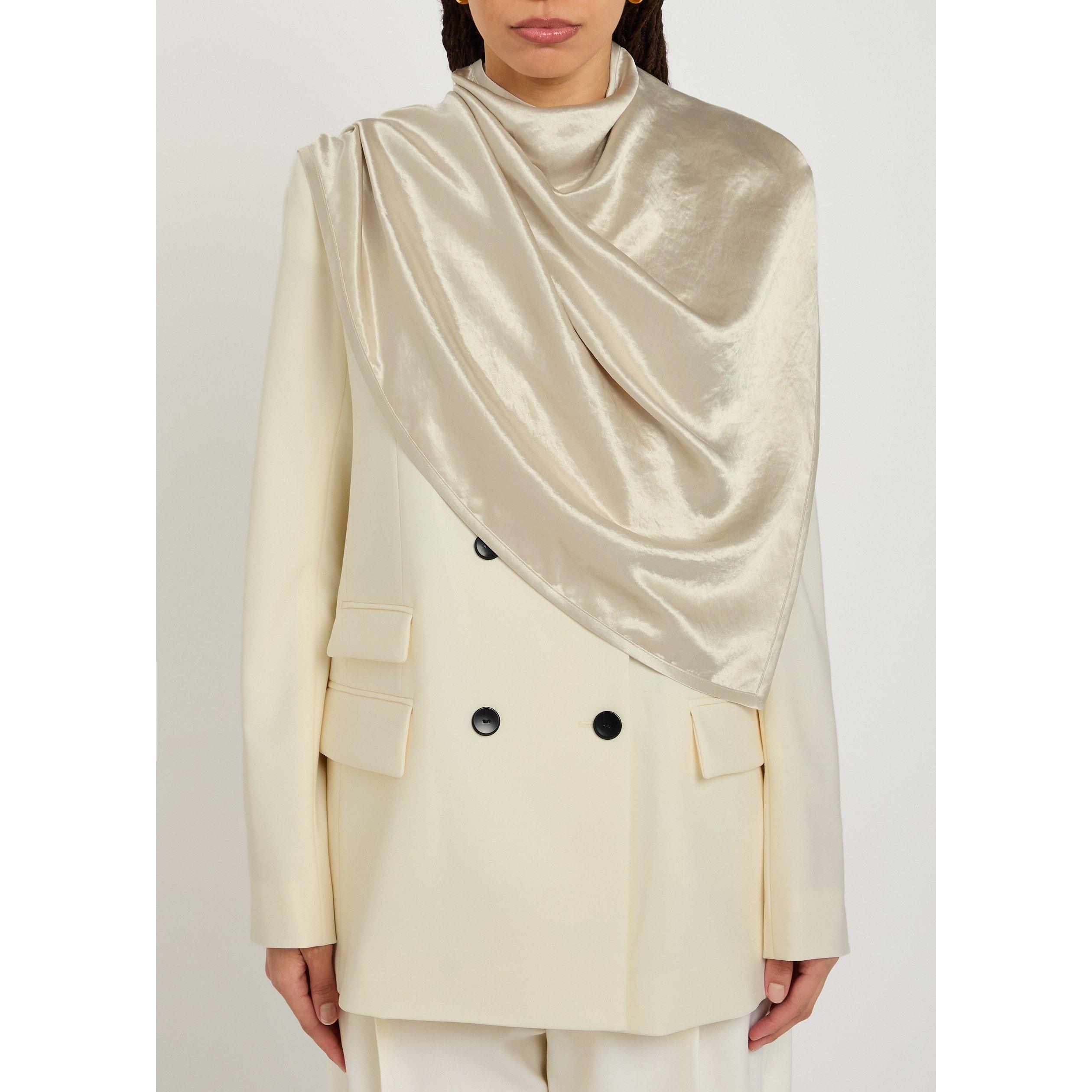 IVORY - Maria McManus - B DBL BREASTED CLOAK BLAZER - 2