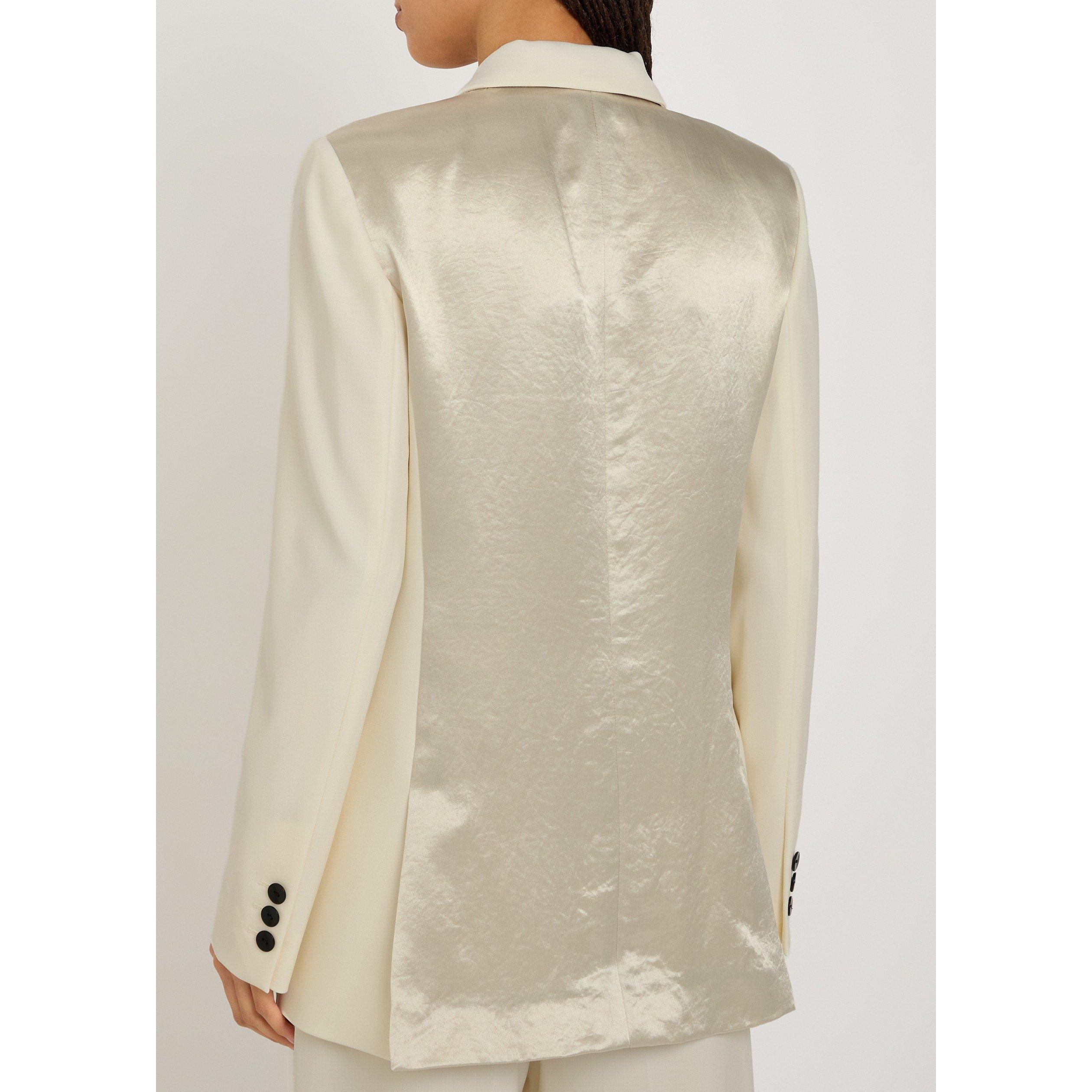 IVORY - Maria McManus - B DBL BREASTED CLOAK BLAZER - 3