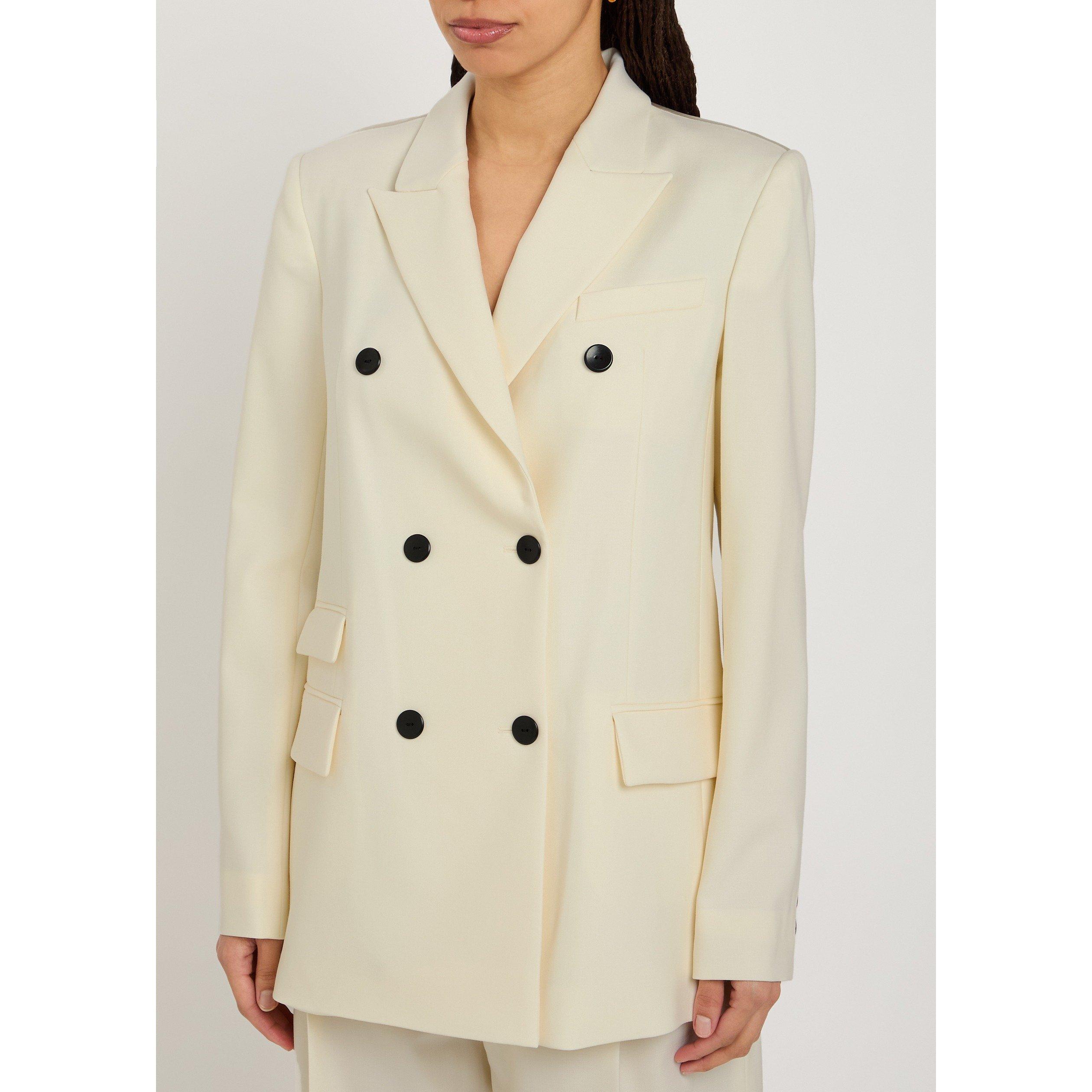 IVORY - Maria McManus - B DBL BREASTED CLOAK BLAZER - 5