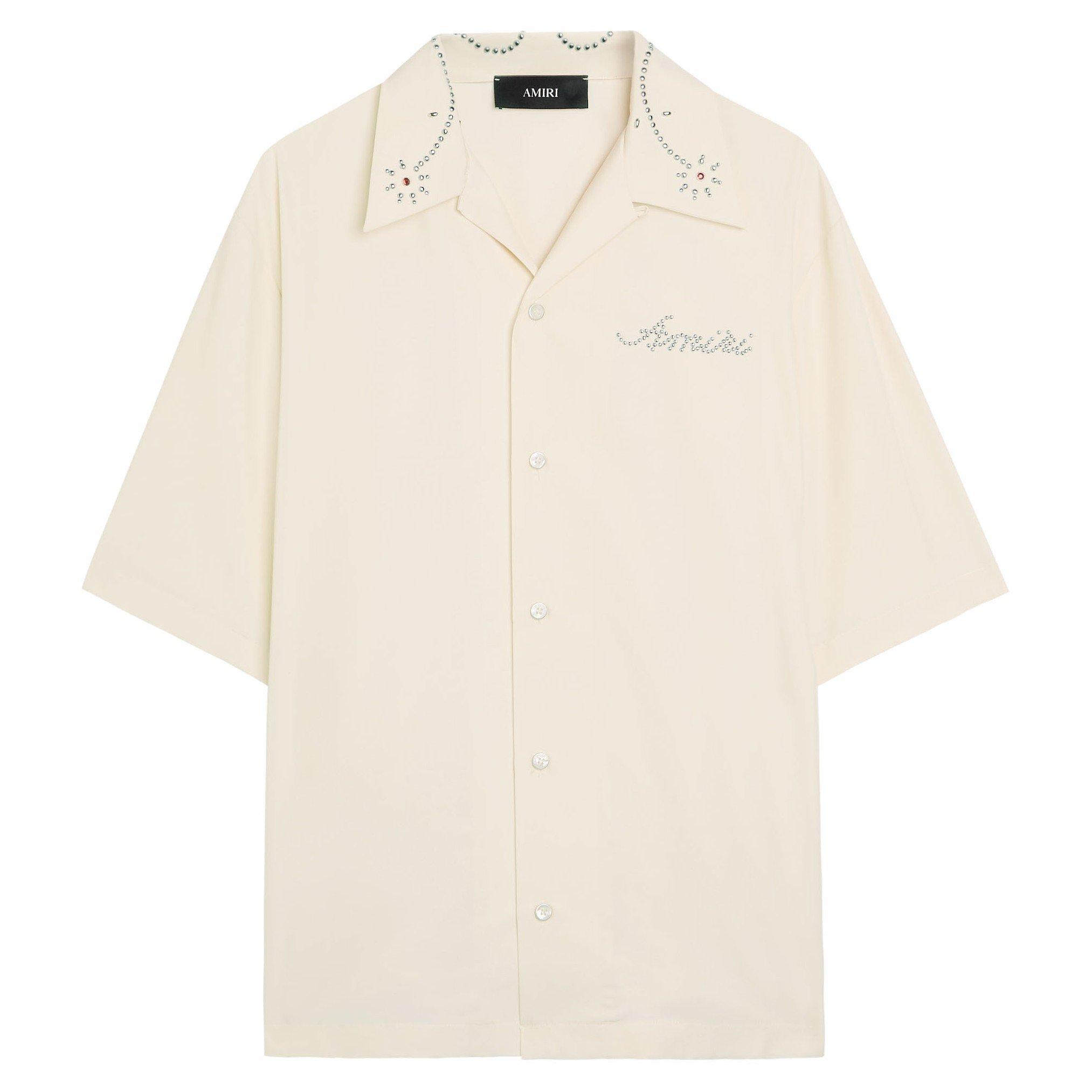 IVORY - Amiri - AMIRI STUD CAMP SHIRT - 1