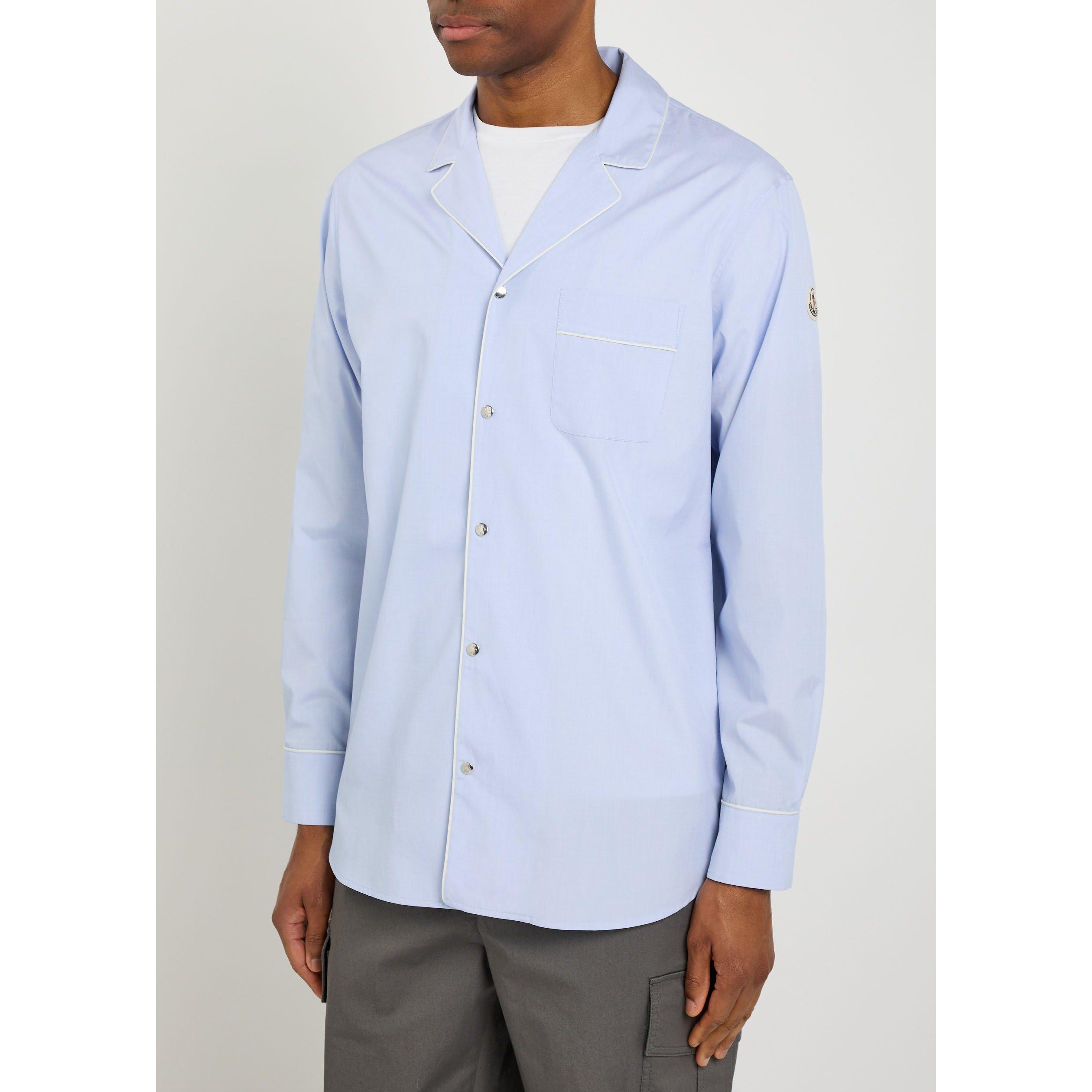 BLUE - Moncler - MON CAMP CLR SHIRT LS KL - 2