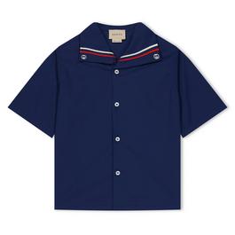 Gucci Stretch Cotton Shirt Boys