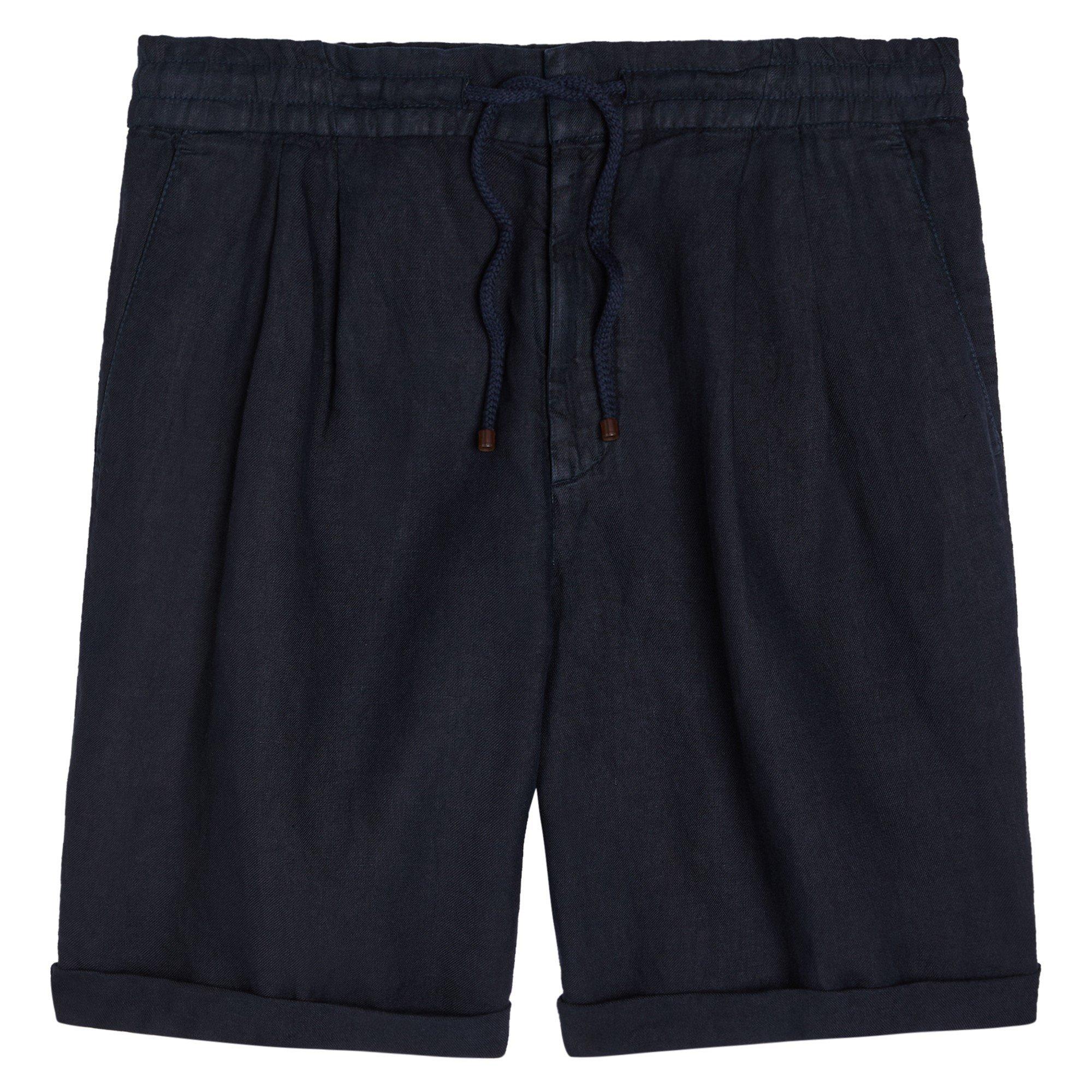 NAVY - Brunello Cucinelli - BC DYED BERMUDA - 1