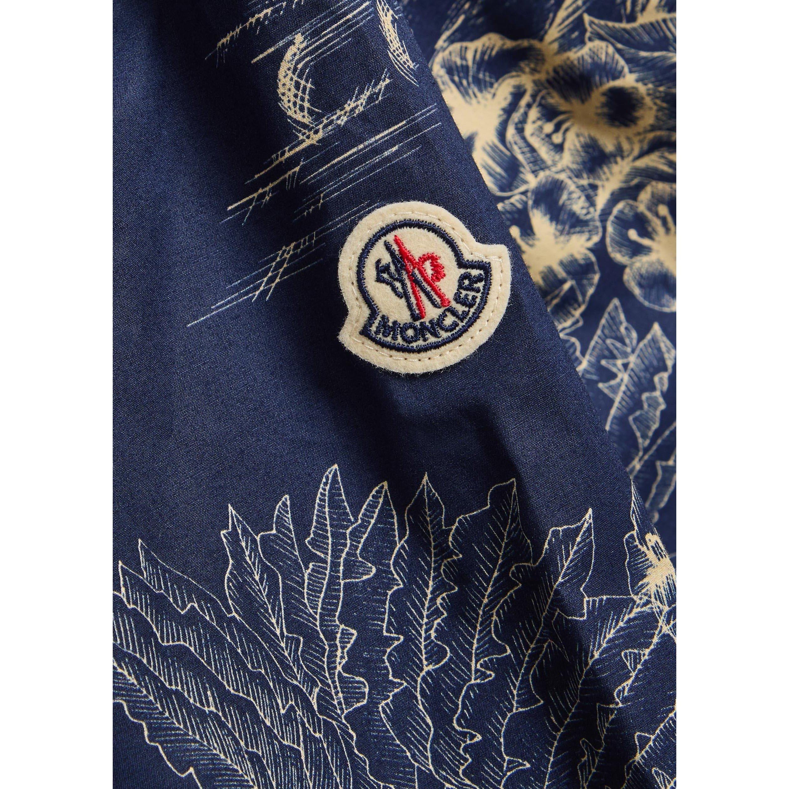 NAVY AND OTHER - Moncler - MON PRINT HAWAII SHIRT SS - 4