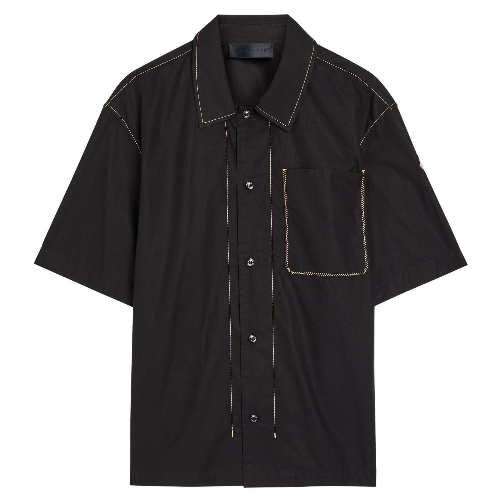 BLACK - Moncler - MON STITCHED SHIRT SS