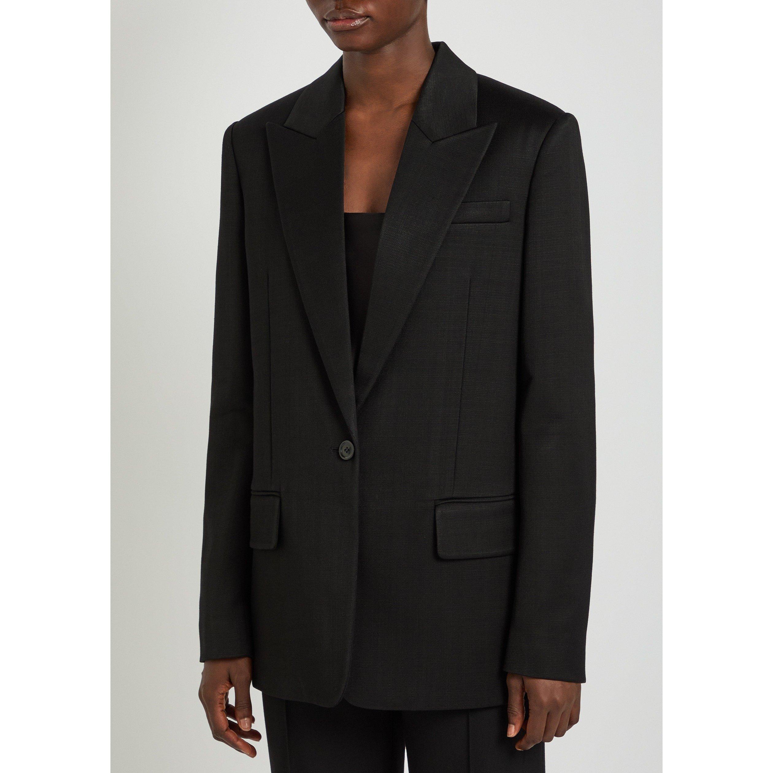 BLACK - Another Tomorrow - OVERSIZED TAILORED JACKET - 2