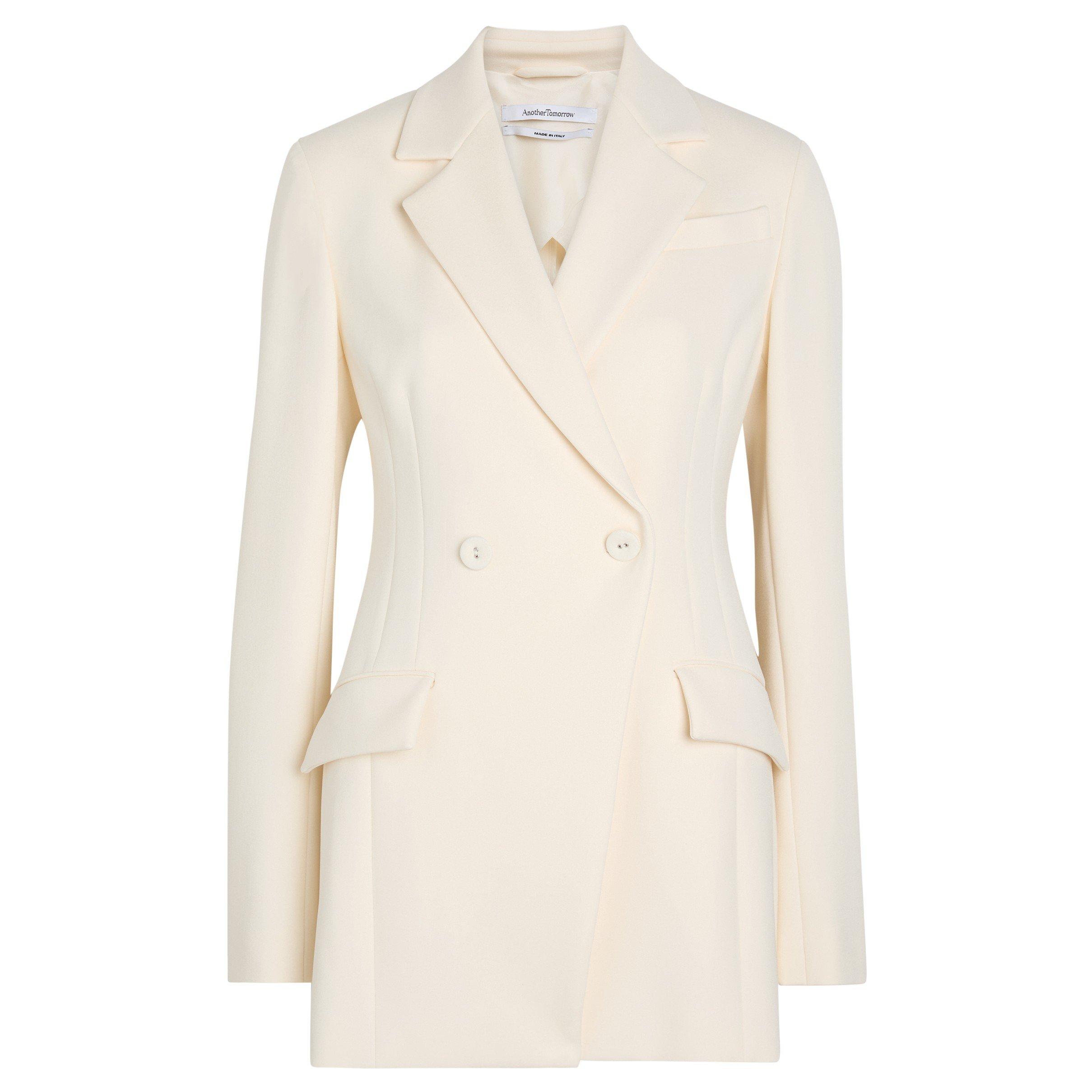 WHITE - Another Tomorrow - JERSEY JACKET - 1