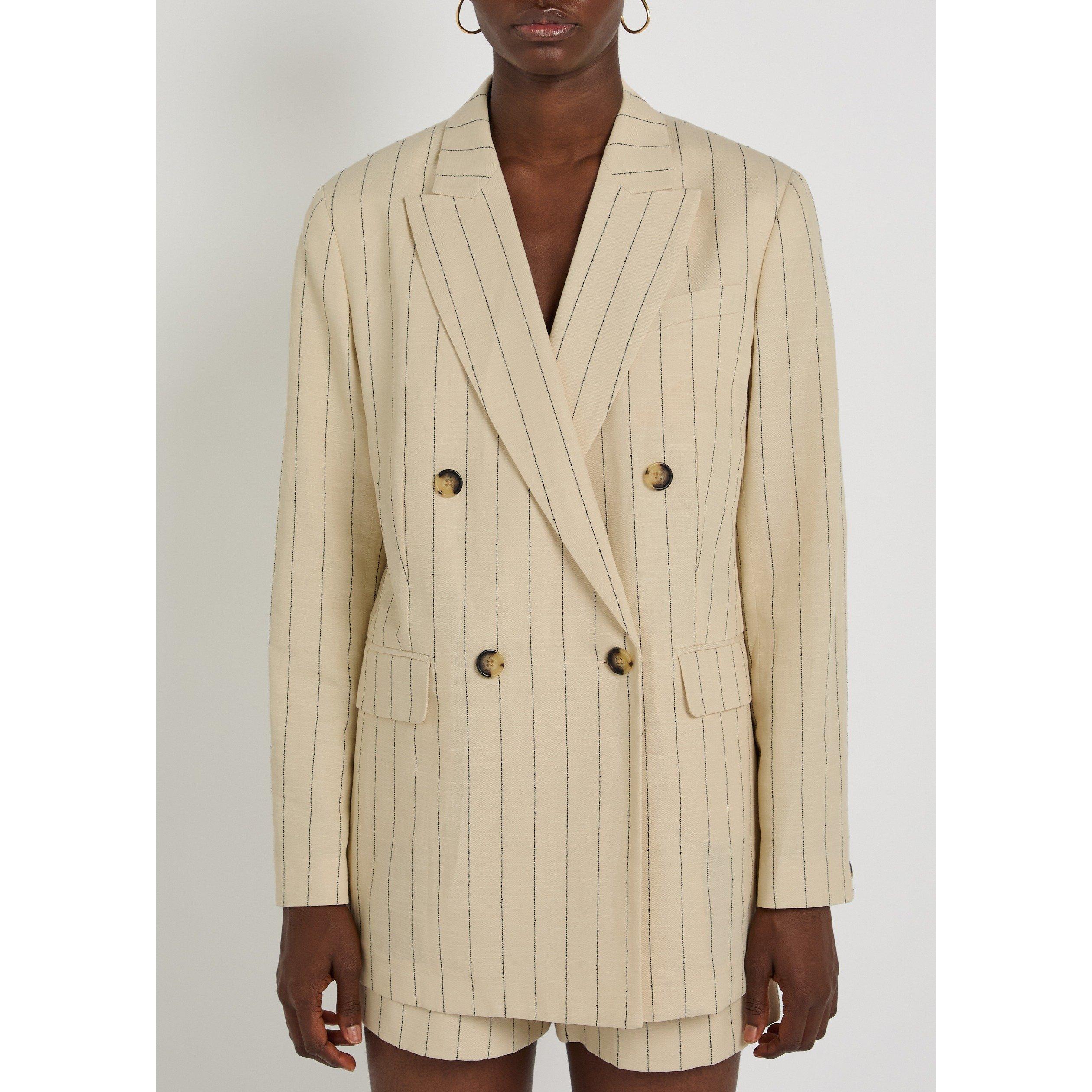 WHITE - Rag and Bone - EMILE STRIPE BLAZER - 2