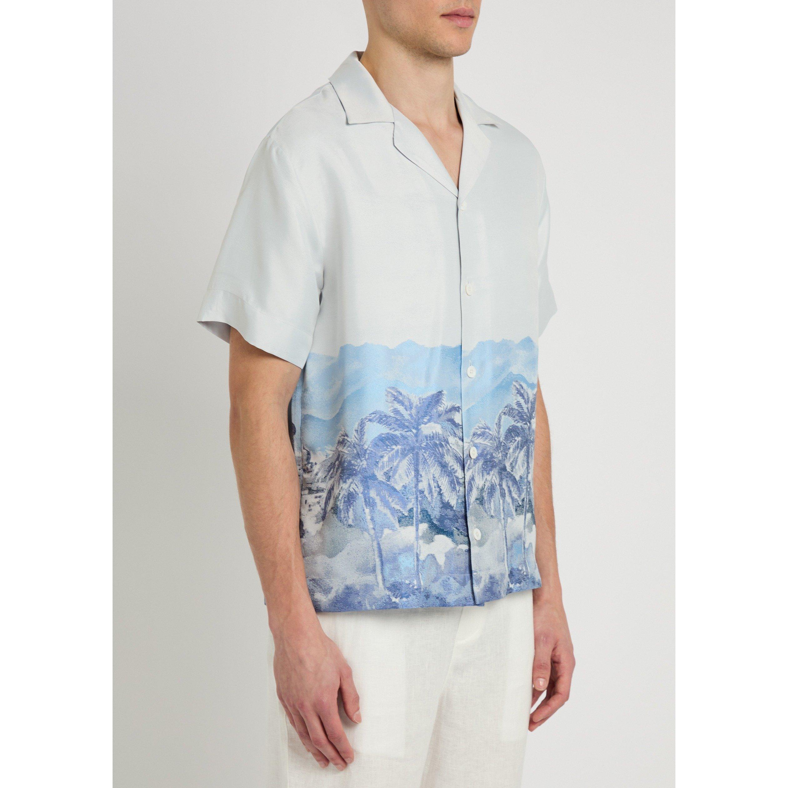WHITE AND OTHER - Che - CHE SHRT SS PRNT BTTM CEZANE - 2