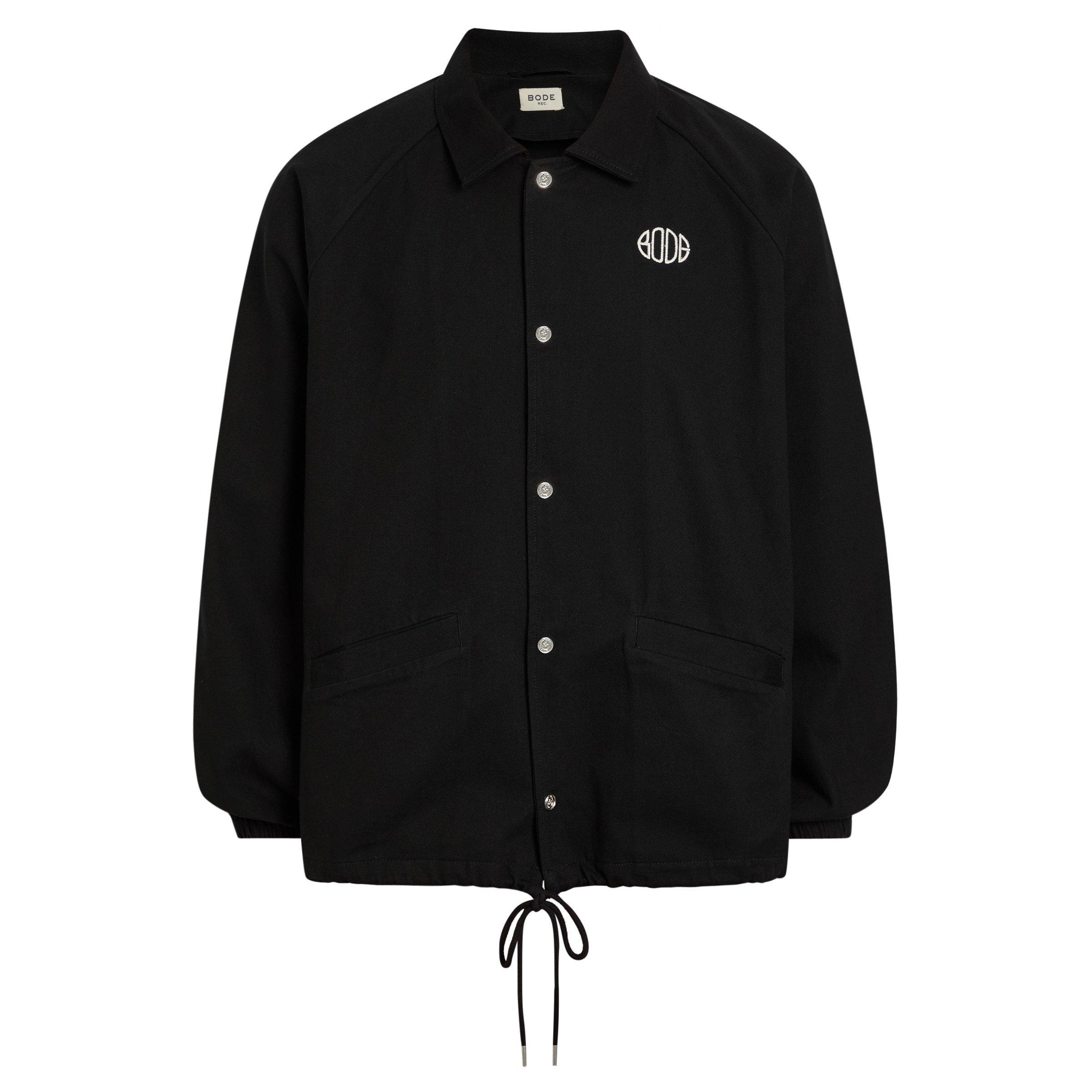 BLACK - Bode - BODE TWILL TRACK JACKET