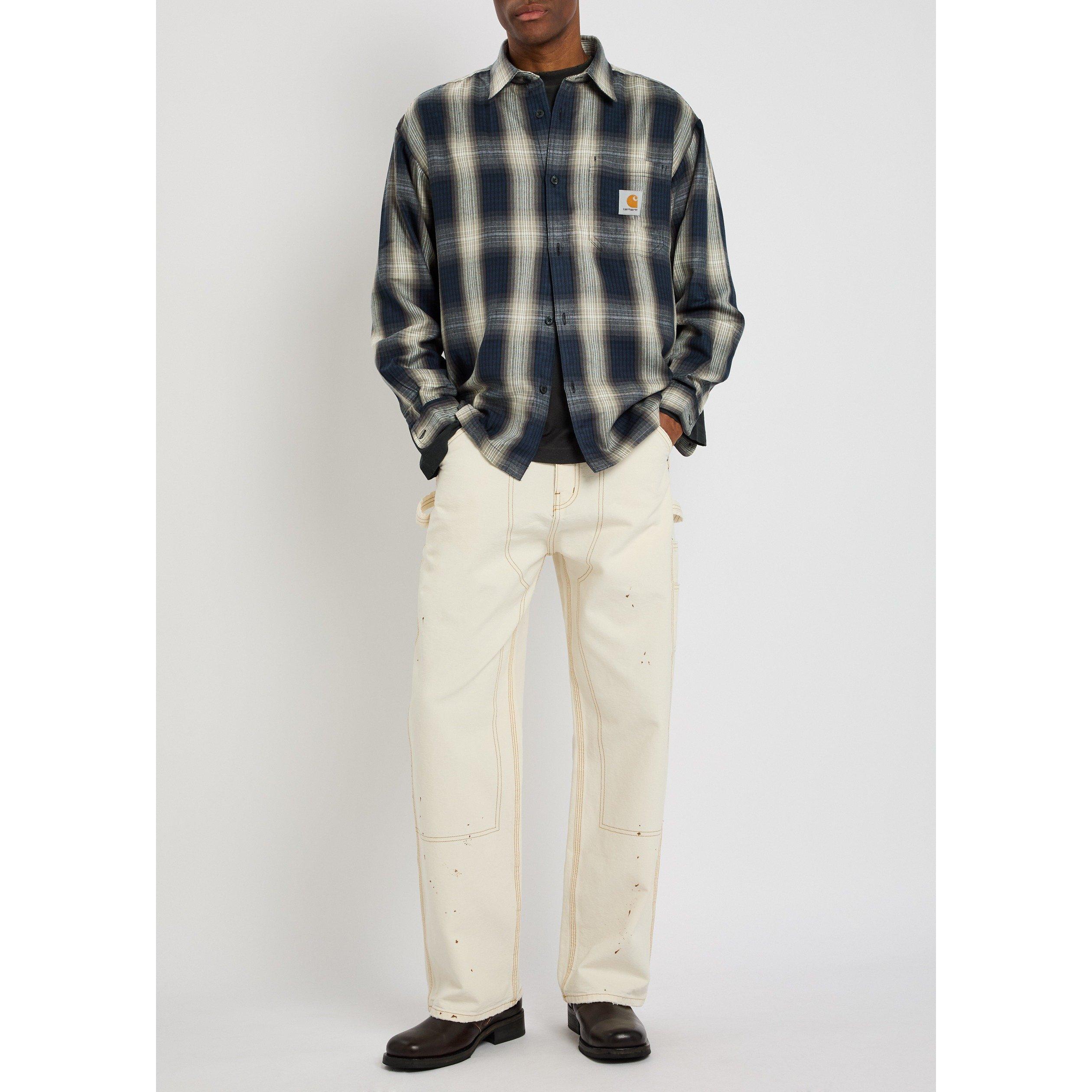 BLACK AND OTHER - Carhartt - Men's Harlin Plaid Long-Sleeve Shirt - 5
