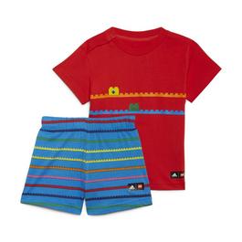 adidas x Classic LEGO® Tee and Shorts Set Babies