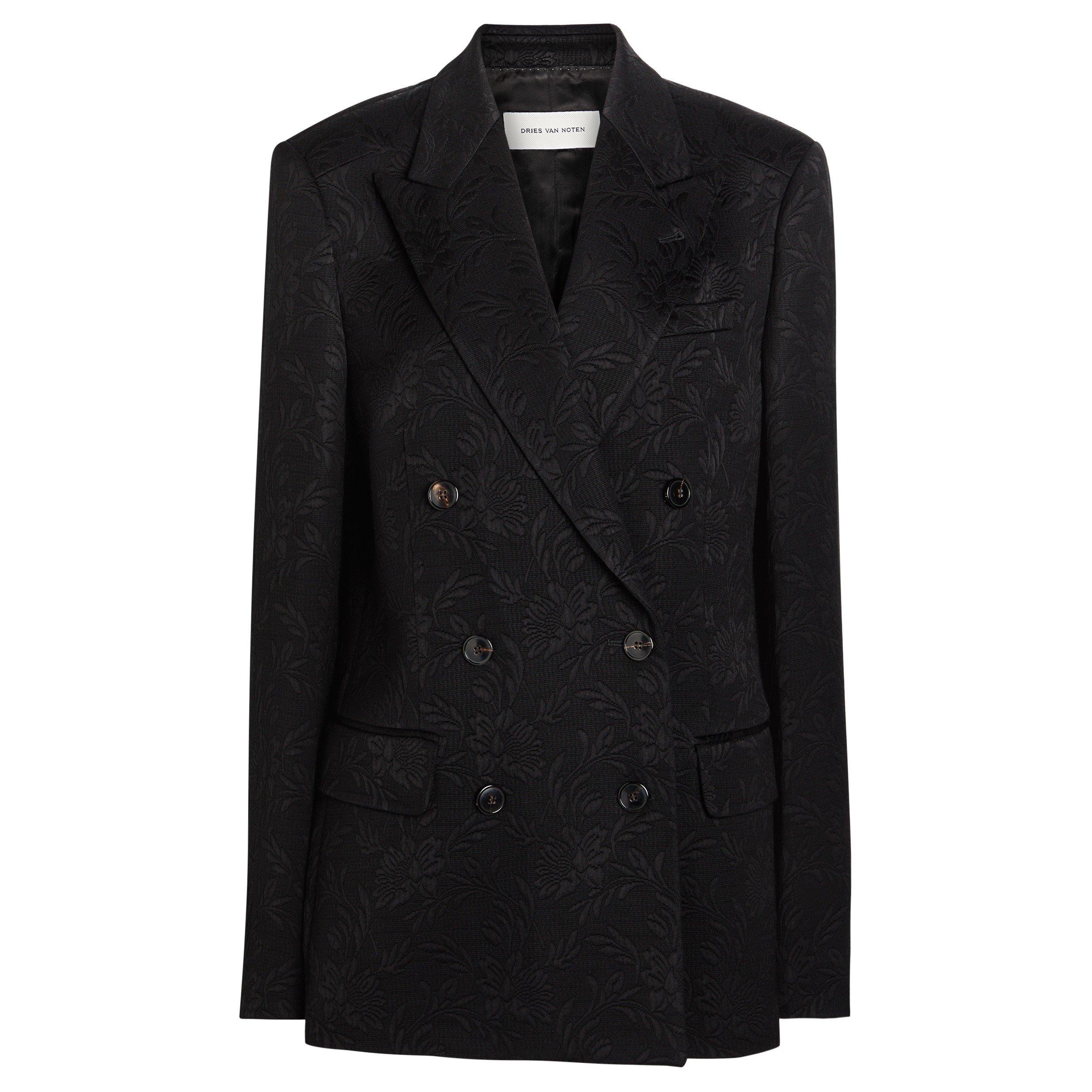 BLACK - Dries Van Noten - 01070-BARRYSTA 3265 W.W.JACKET - 1