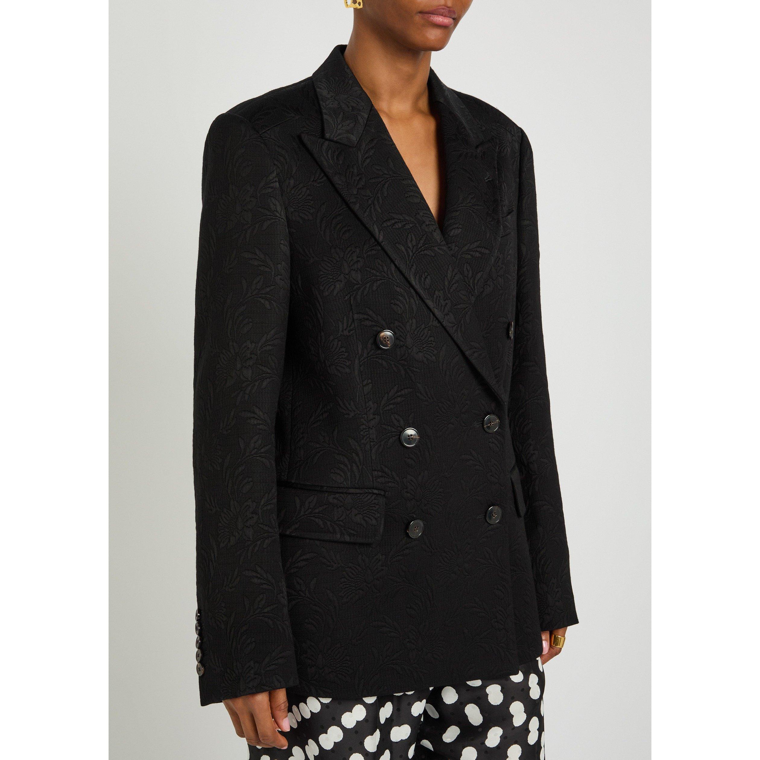 BLACK - Dries Van Noten - 01070-BARRYSTA 3265 W.W.JACKET - 2