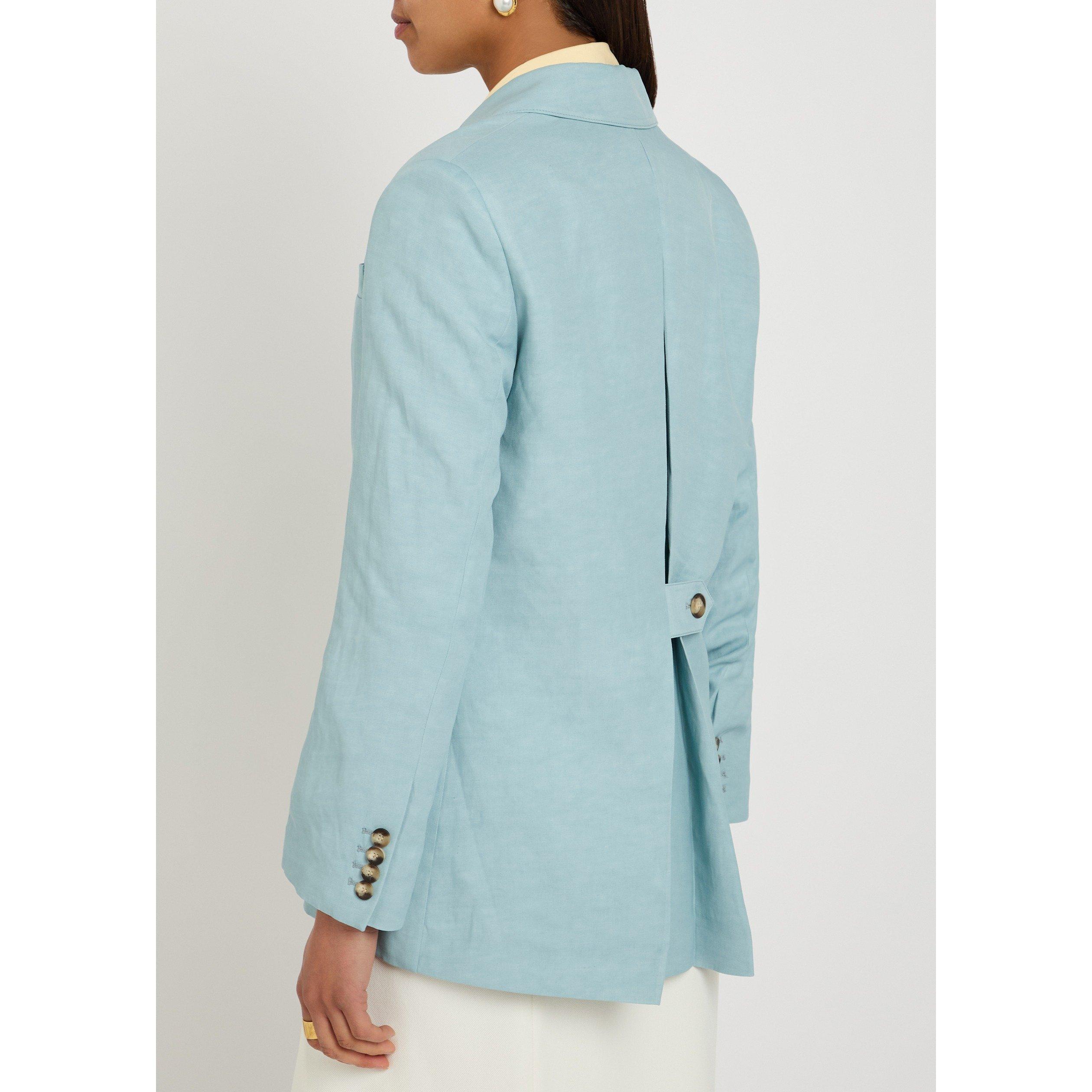 LIGHT BLUE - Joseph - ROCHD-JKT-LIGHT LINEN BLEND - 3