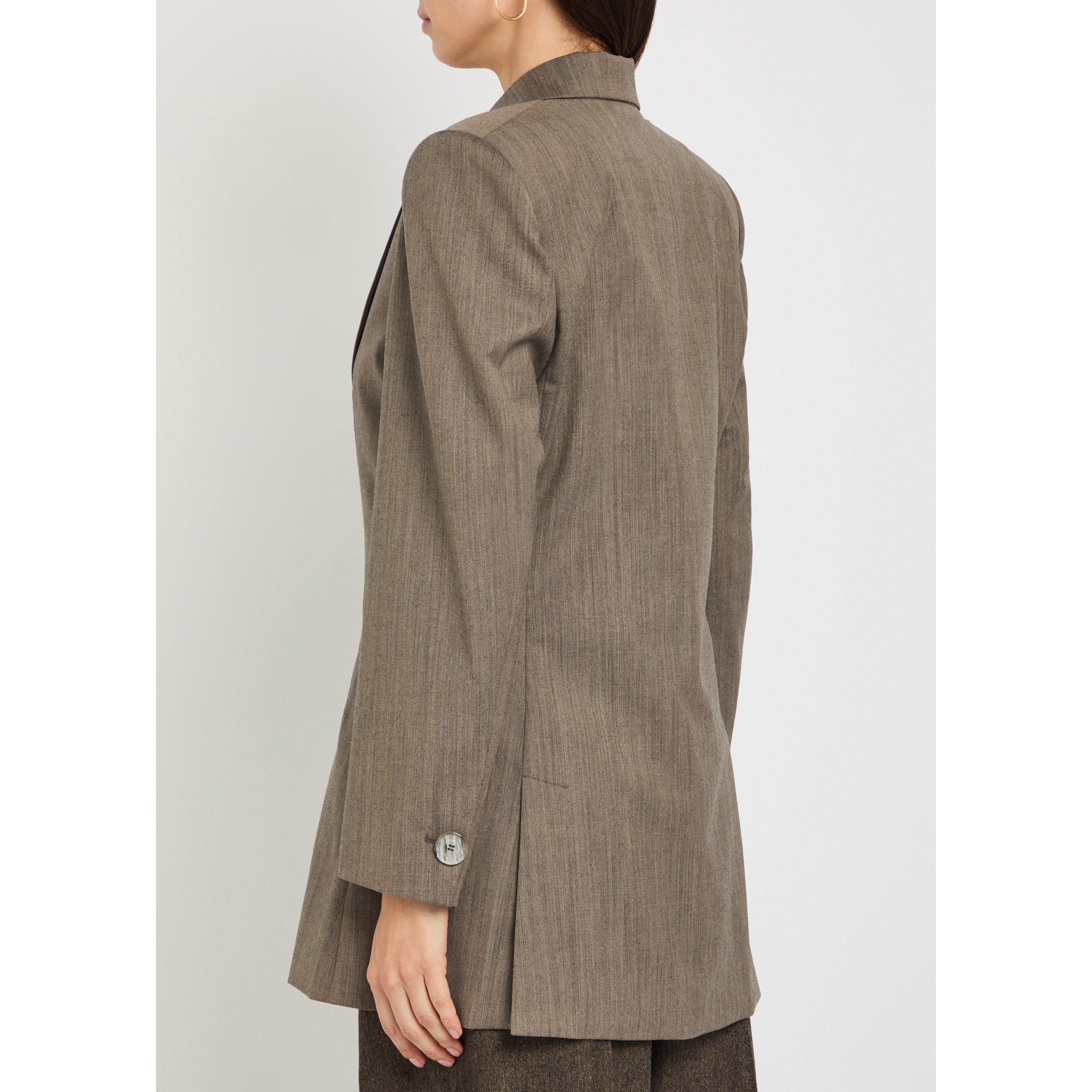 TAUPE - Emporio Armani - B ONE BUTTON BLAZER - 3