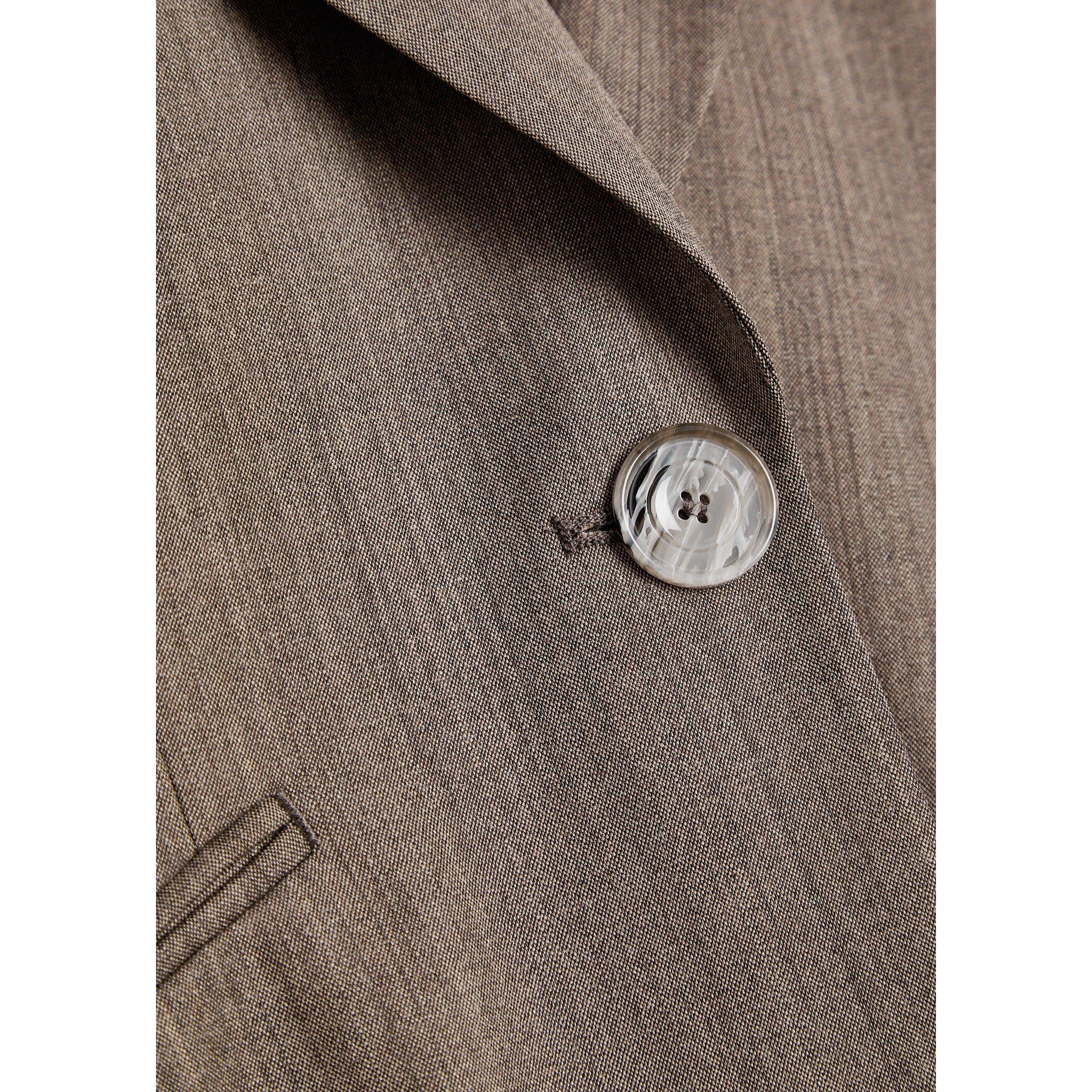 TAUPE - Emporio Armani - B ONE BUTTON BLAZER - 4
