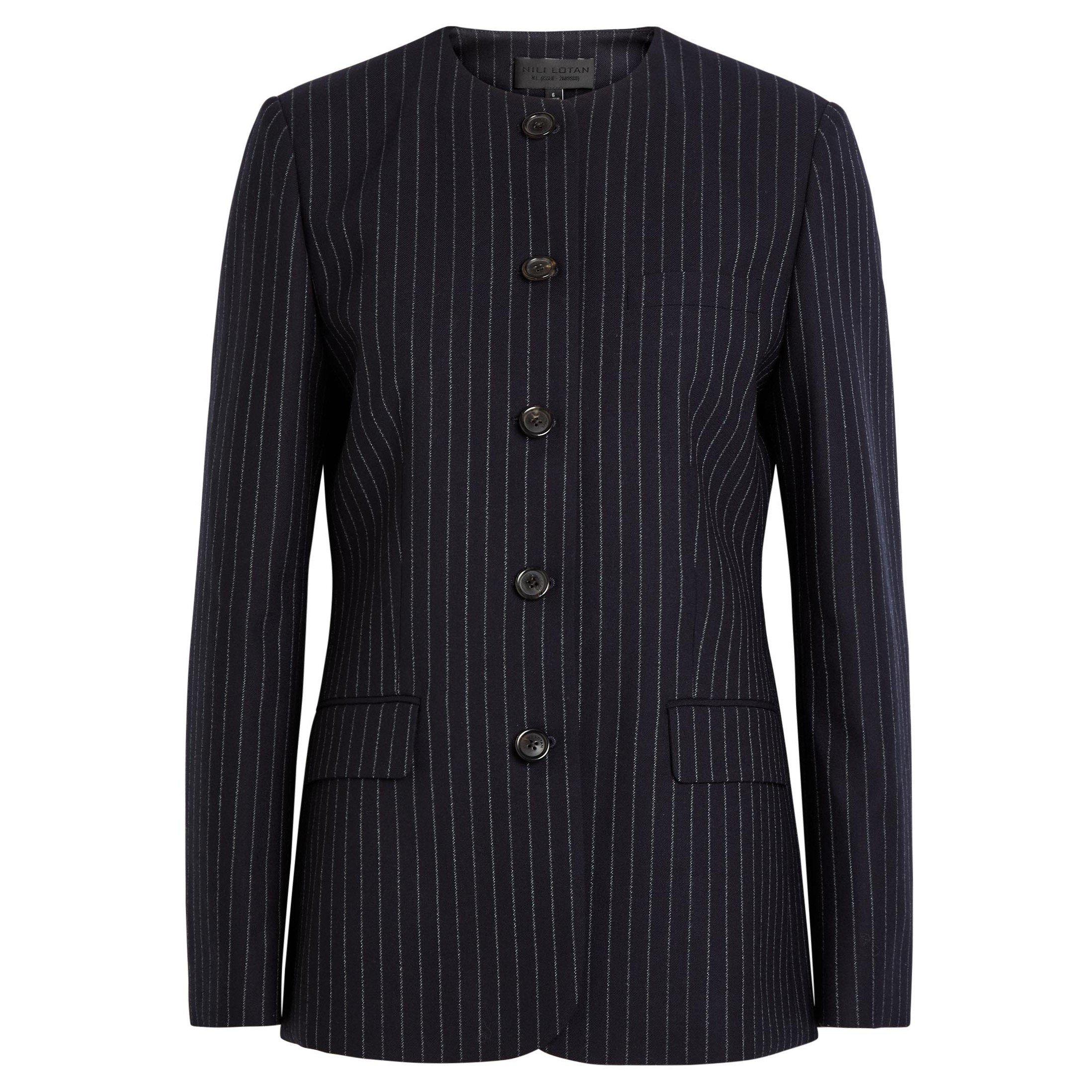 NAVY - Nili Lotan - GERTRUDE JACKET - 1