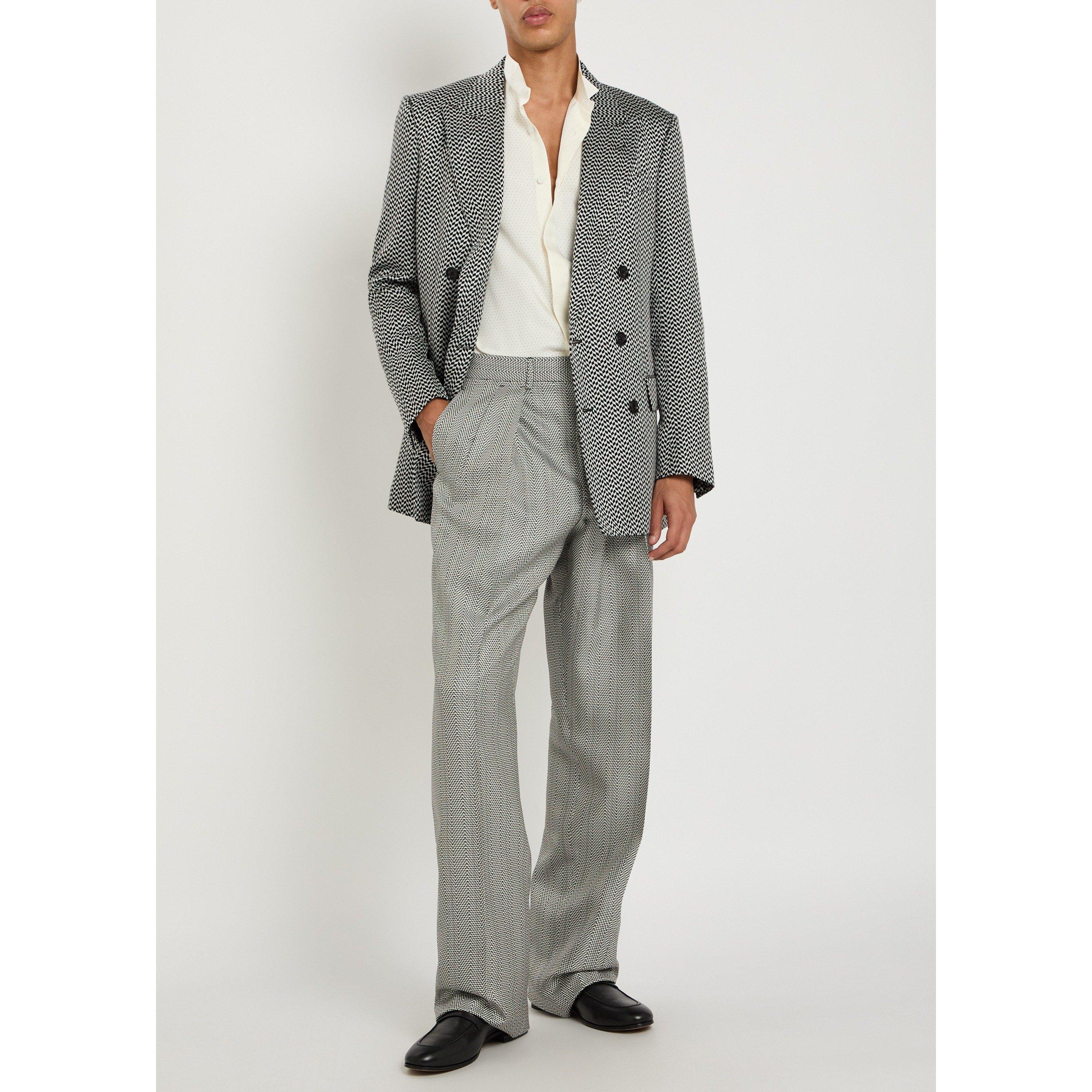 WHITE - Tom Ford - TOM FORD DOT SILK TWILL SLIM F - 5