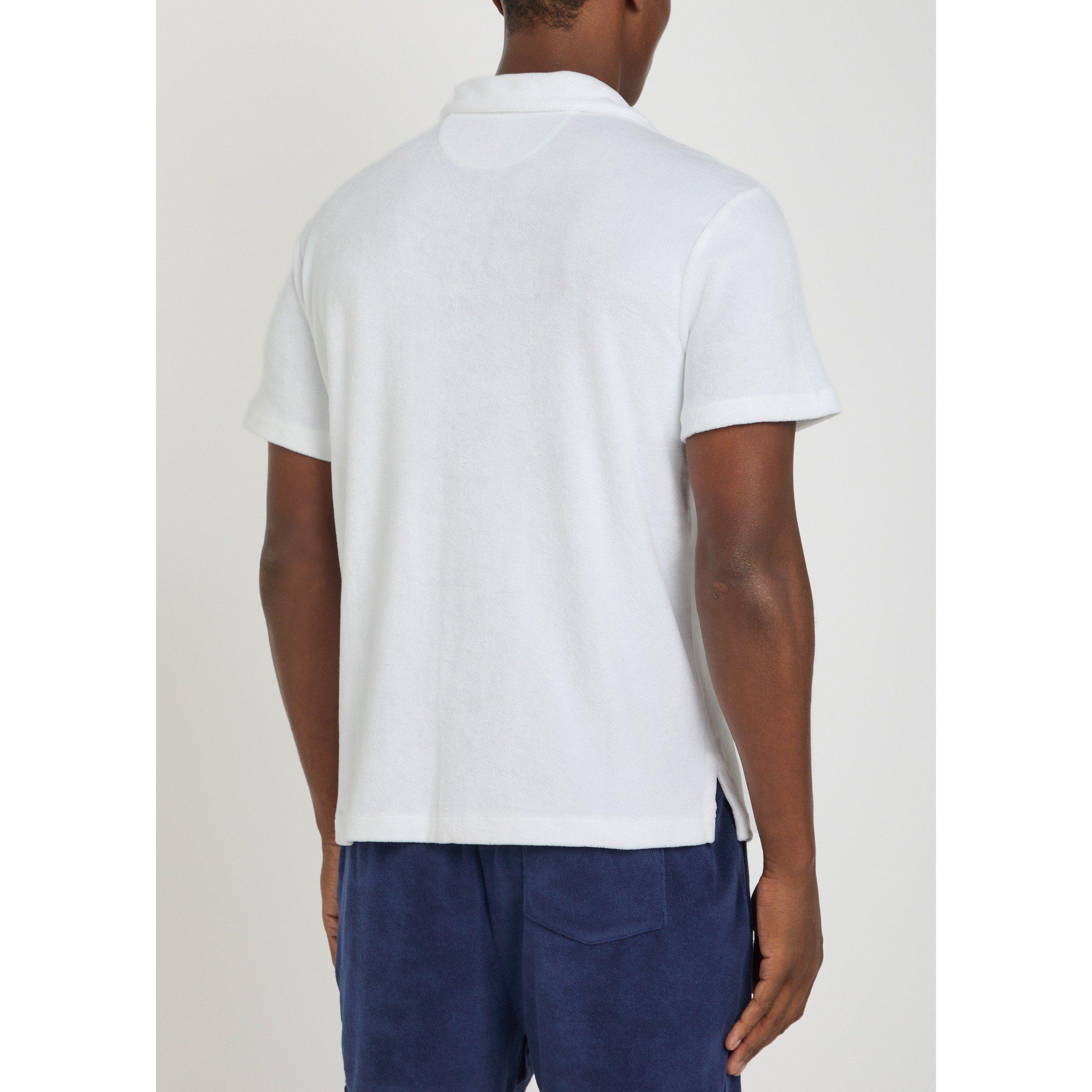 WHITE - Polo Ralph Lauren - Men's Short-Sleeve Cotton Pocket Shirt - 3