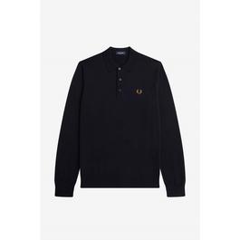 Fred Perry Clsc Knt LsPolo Sn44