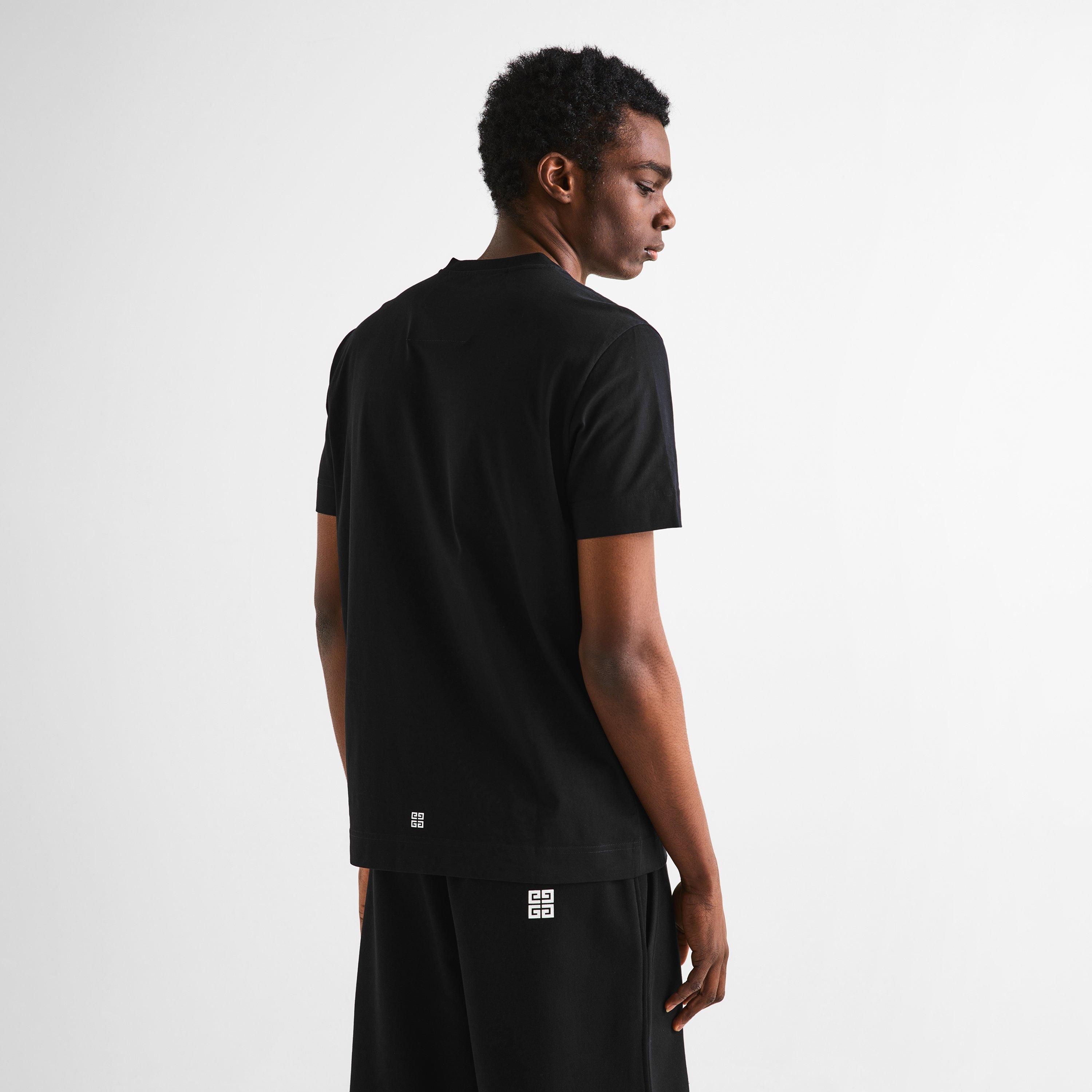 Black - GIVENCHY - Men's Slim Fit T-Shirt - 4