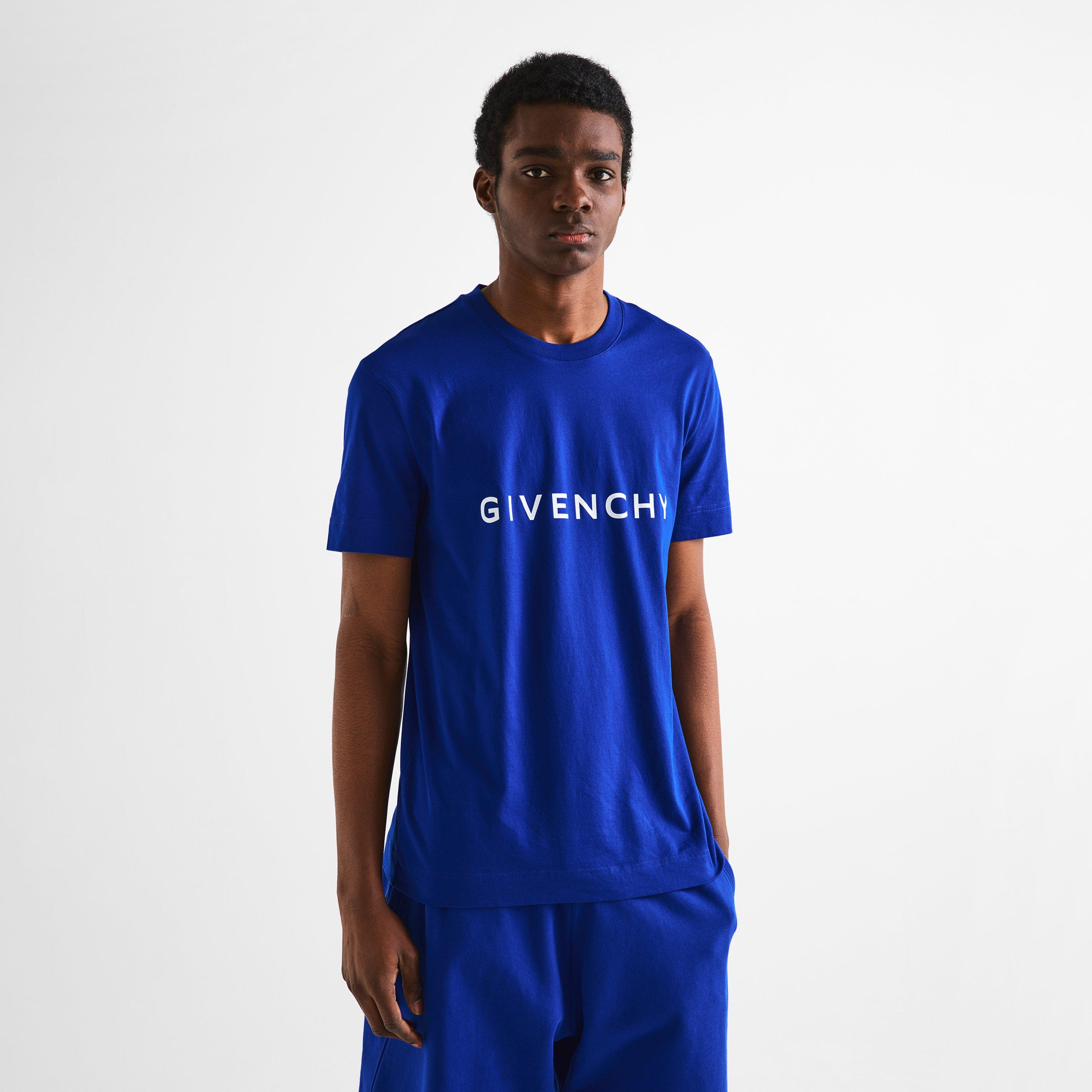 Ocean Blue - GIVENCHY - Men's Slim Fit T-Shirt - 3
