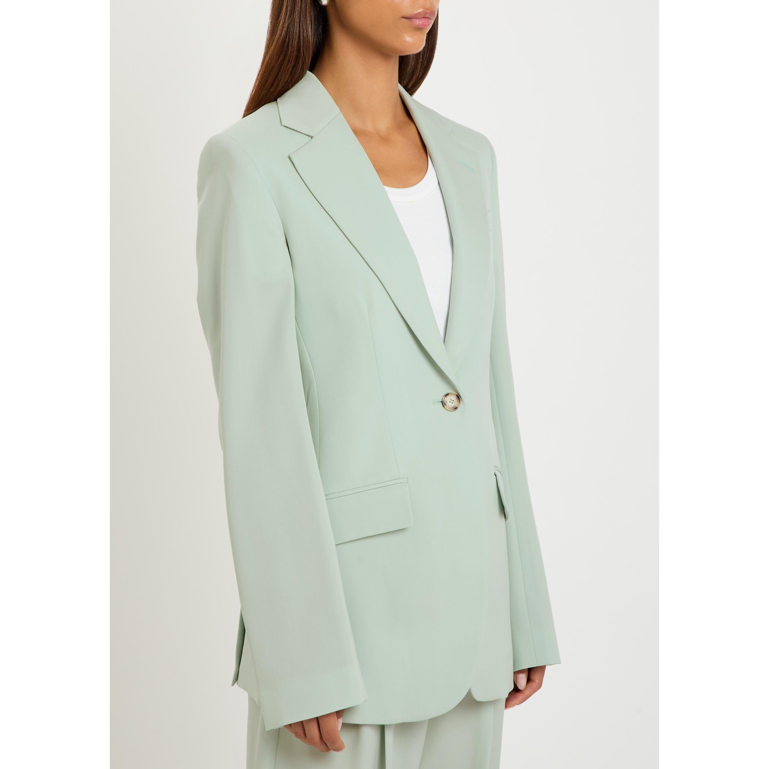 LIGHT BLUE - Stella McCartney - Slim Flannel Blazer - 2