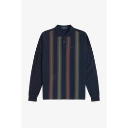 Fred Perry Ombr Stp LsPolo Sn44