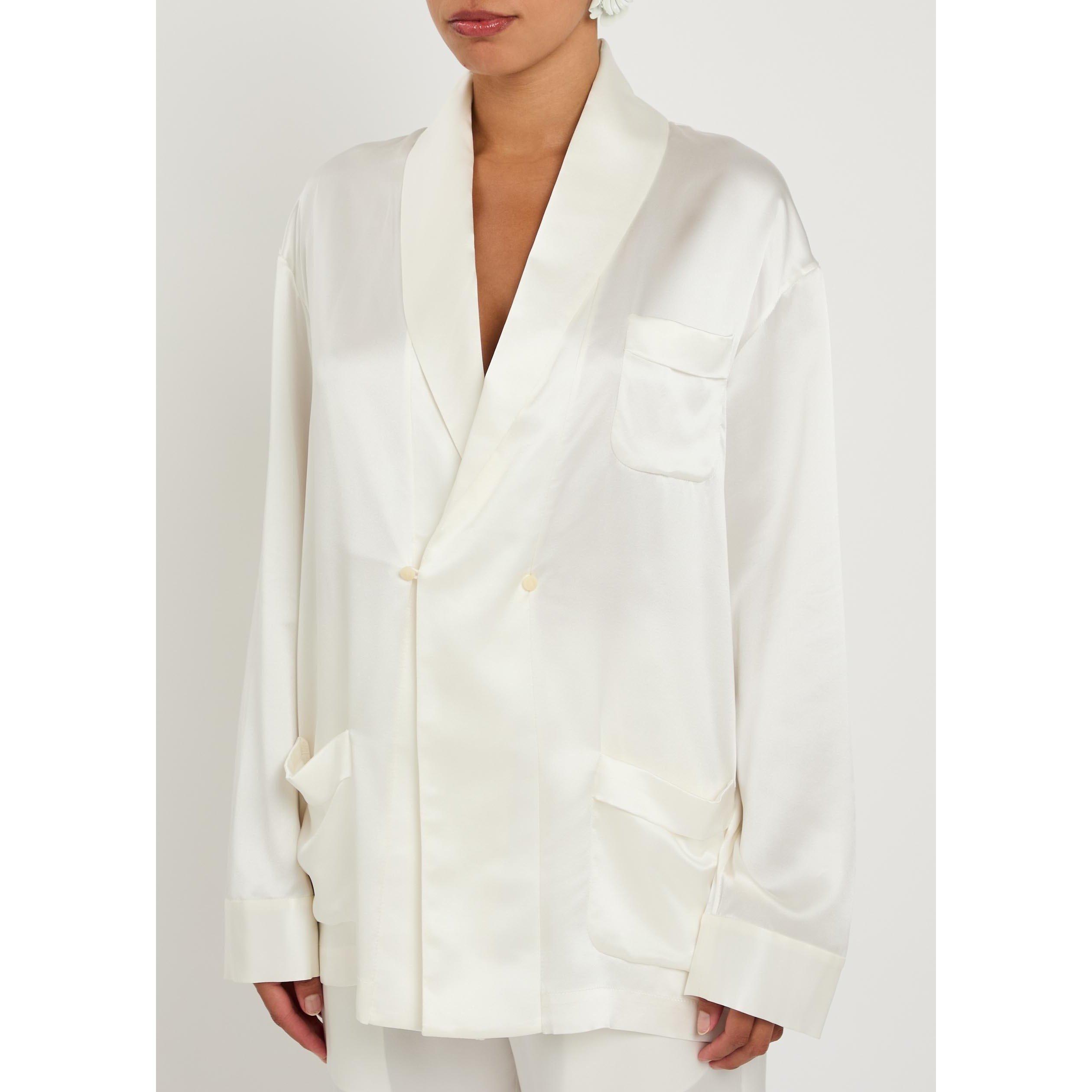 IVORY - Delos - Women's Gilbert Silk Blazer - 2