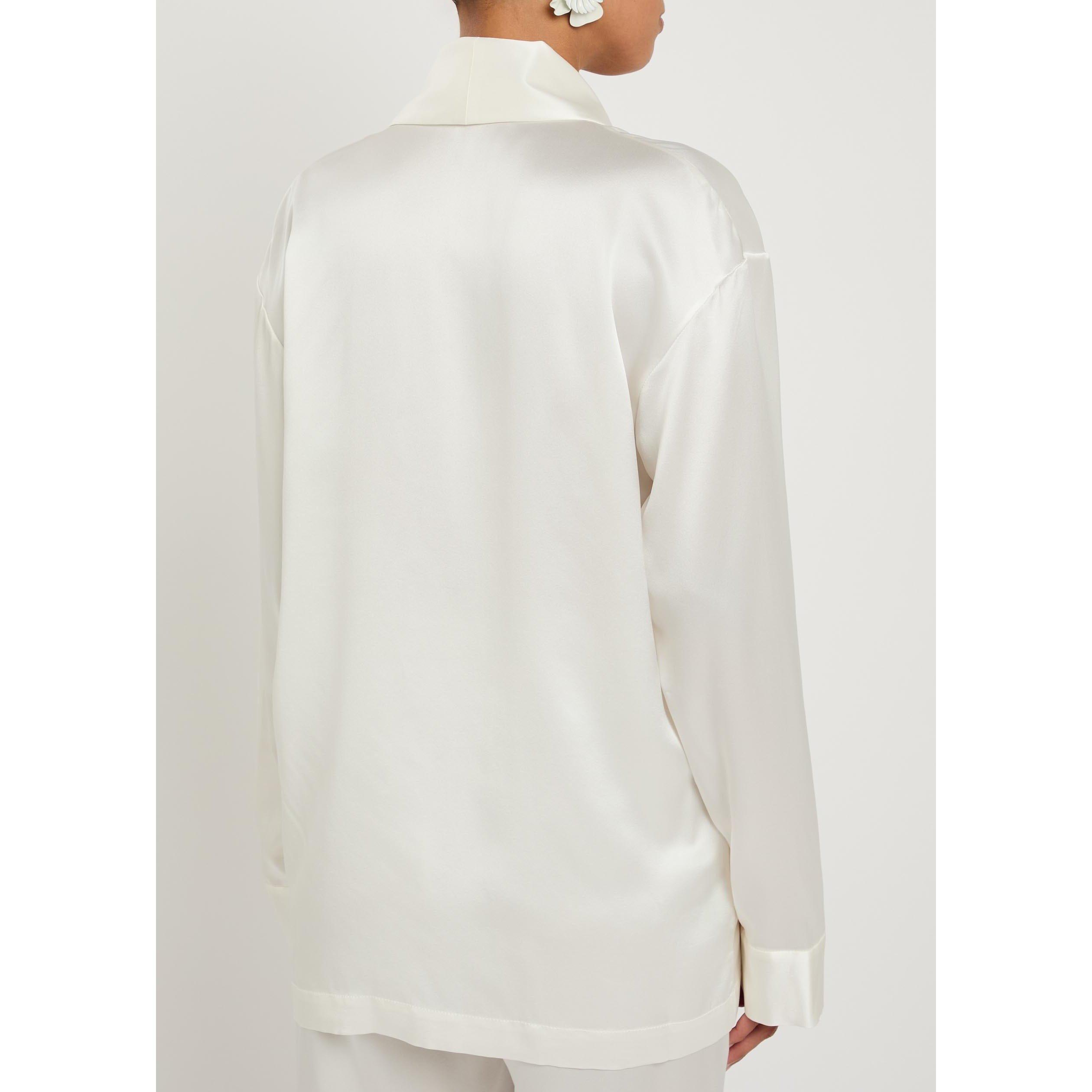 IVORY - Delos - Women's Gilbert Silk Blazer - 3