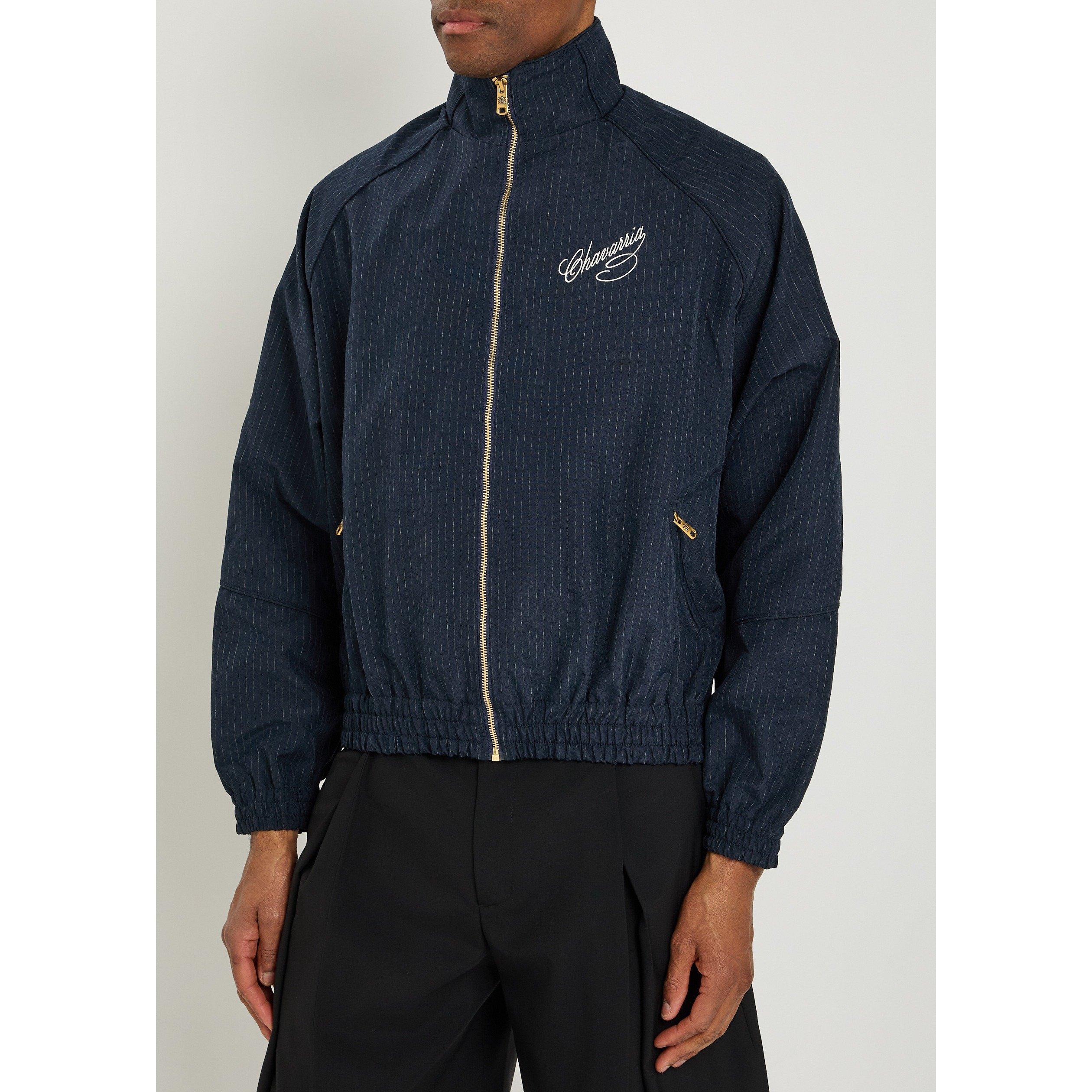 NAVY - Willy Chavarria - WC RUFF RIDER TRACK JKT - 2