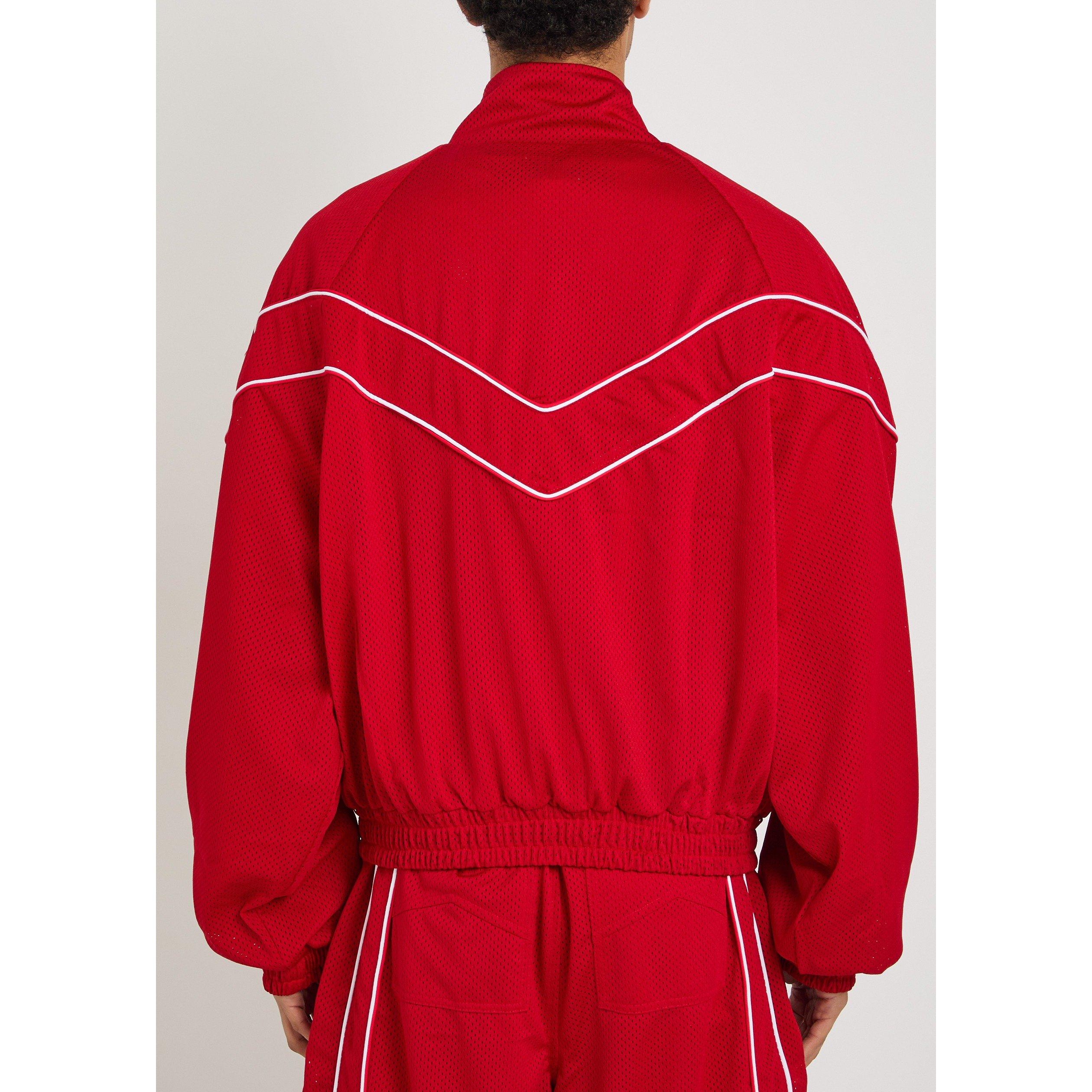 RED - Rhude - RH PIPING TRACK JACKET - 3