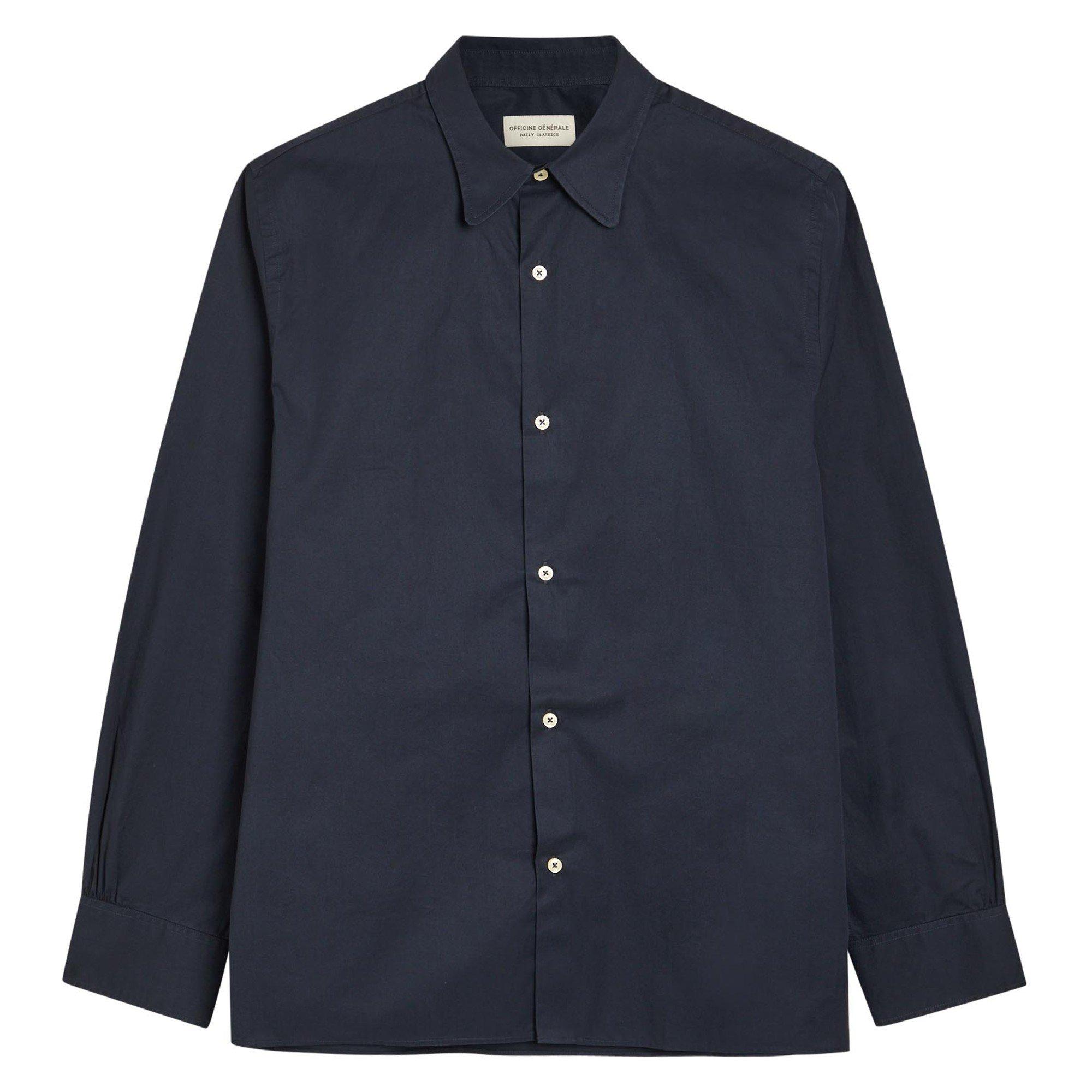 NAVY - Officine Generale - SOFT COL SHI CO