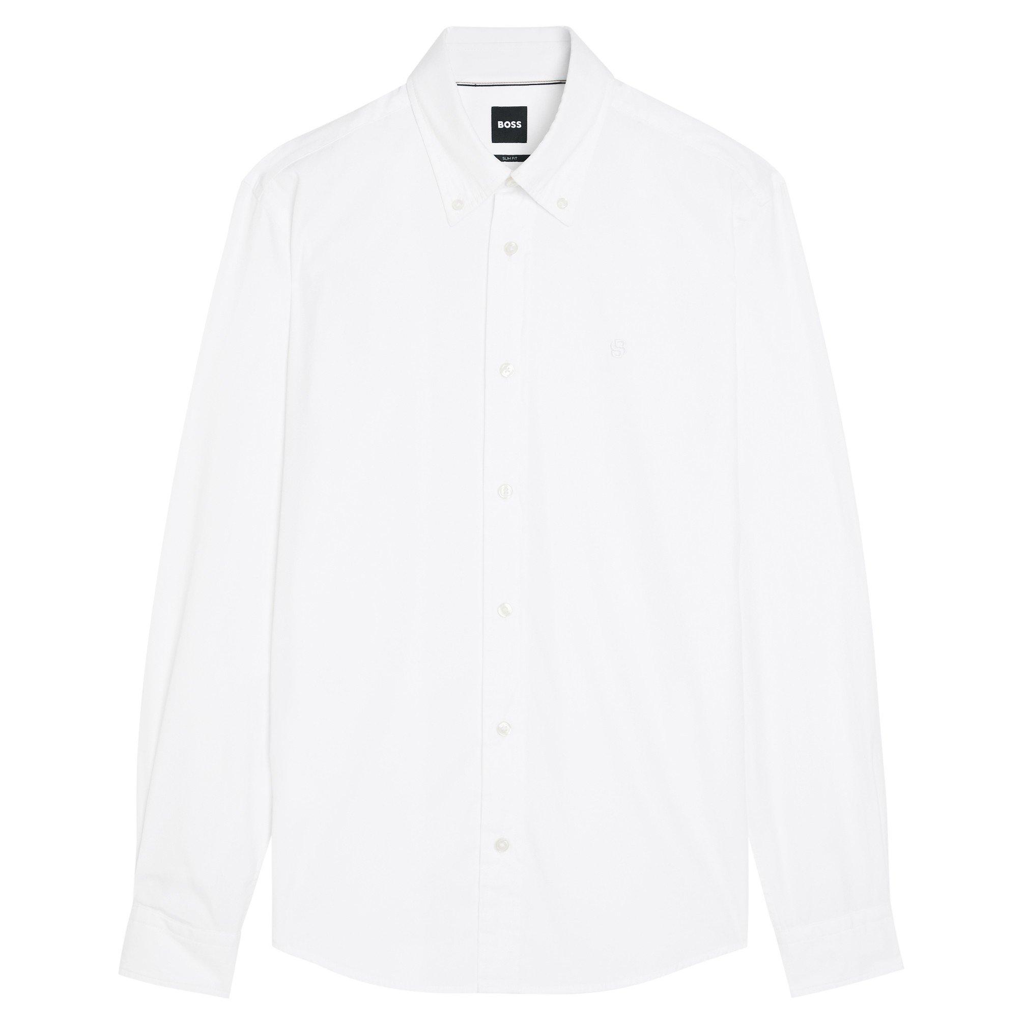 WHITE - Boss - HB ROAN BD SHIRT LS