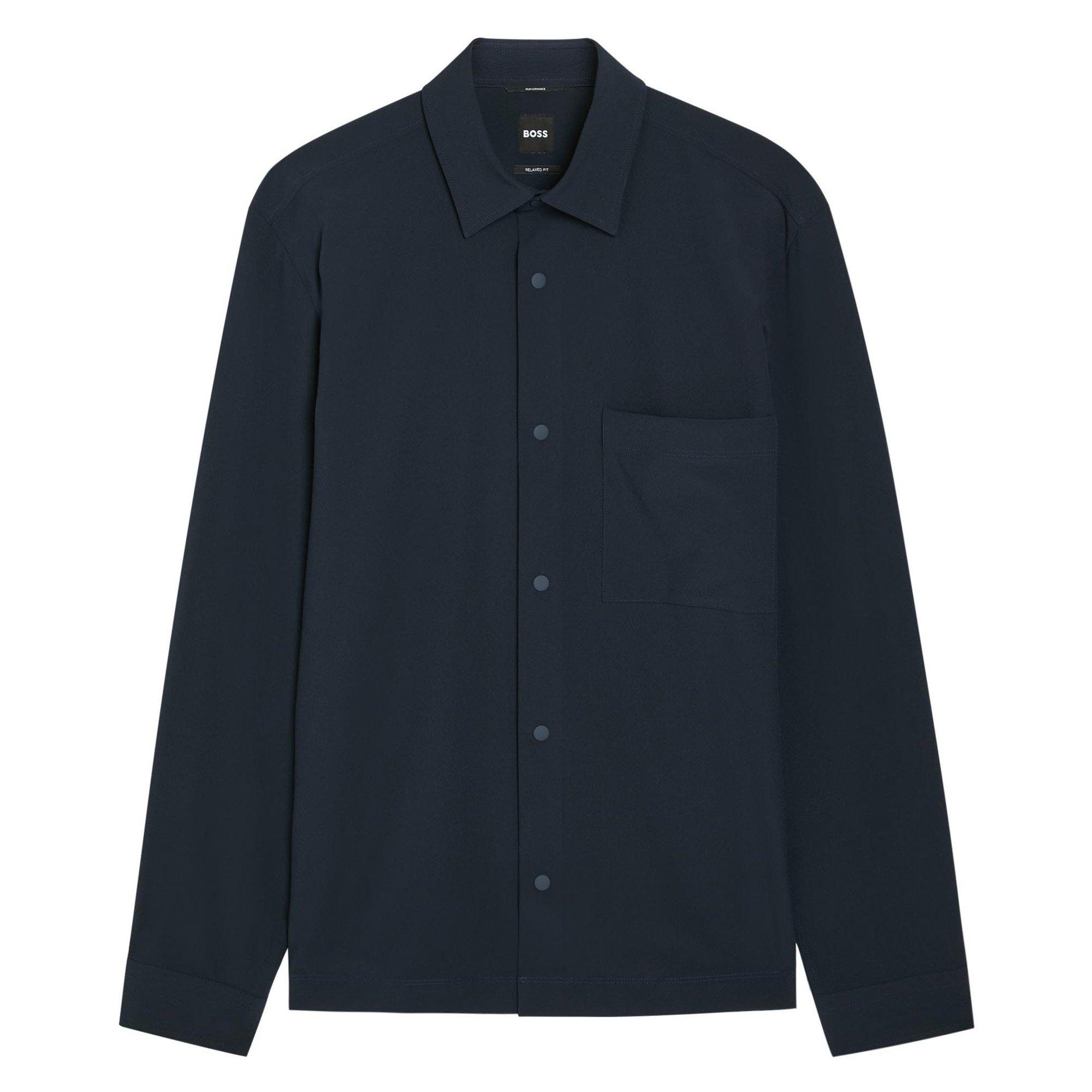 DARK BLUE - Boss - HB LEO SHIRT LS