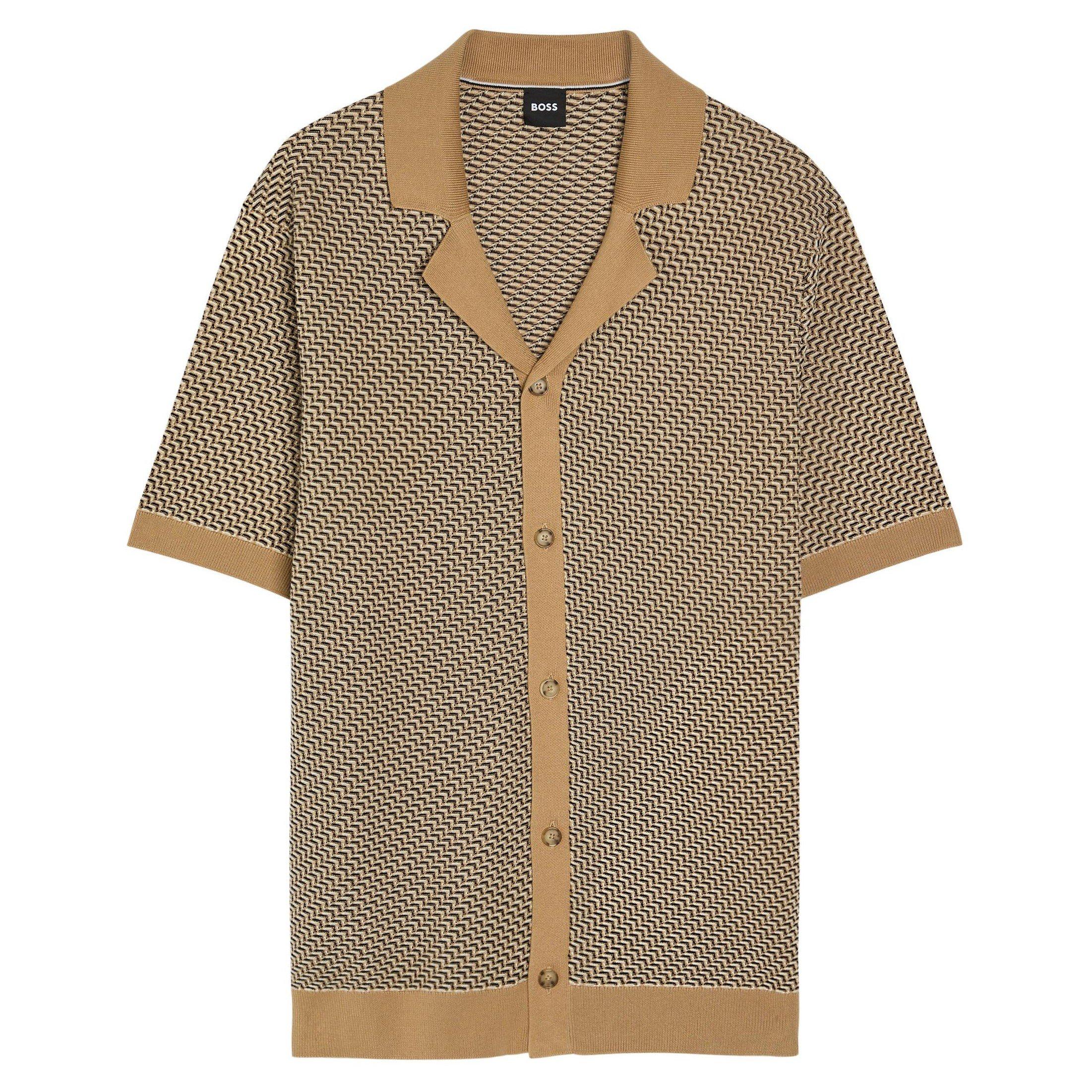 BEIGE AND OTHER - Boss - HB LOAMRE CMP CLR SHIRT SS
