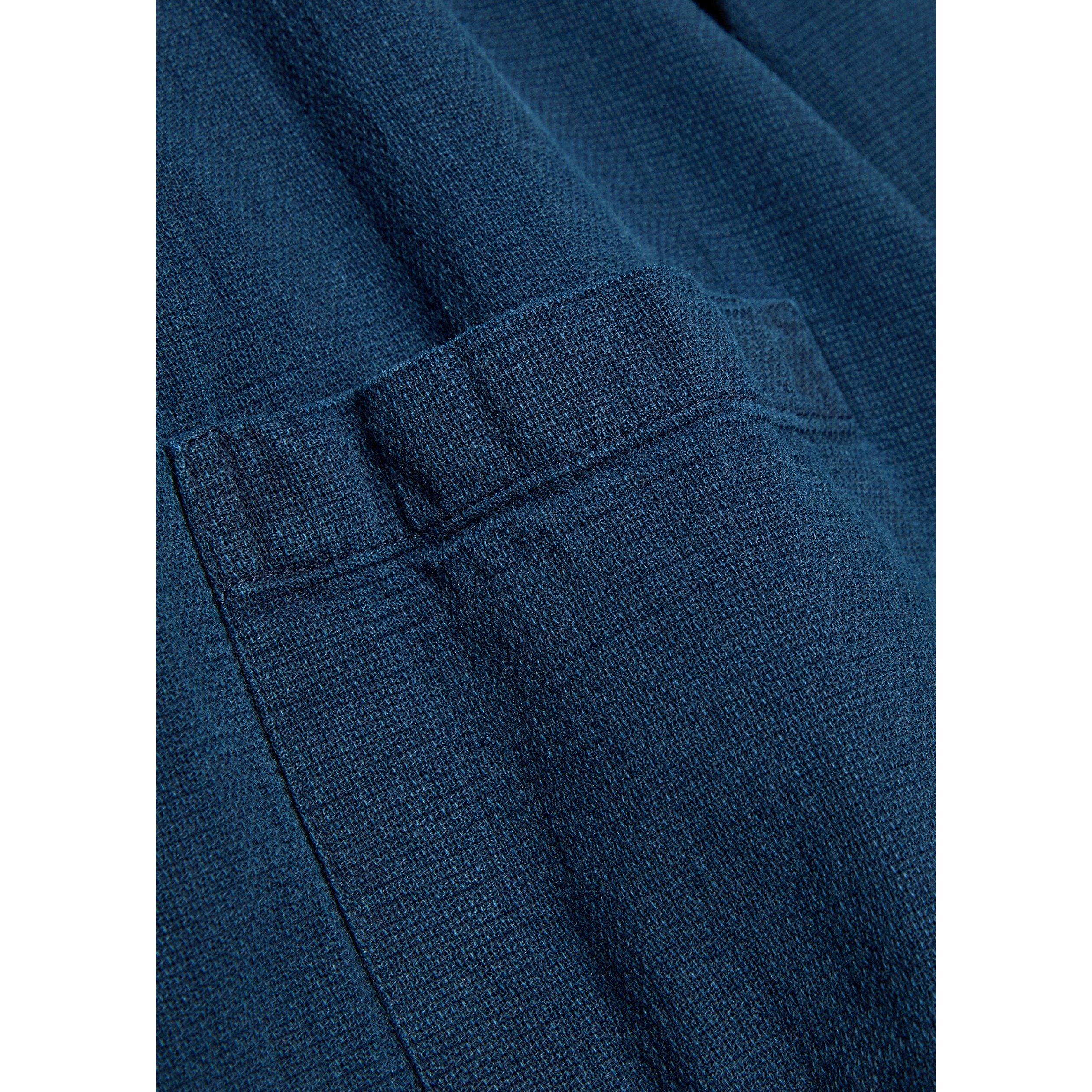 INDIGO - Oliver Spencer - Men's Collarless Cotton Shirt - 4