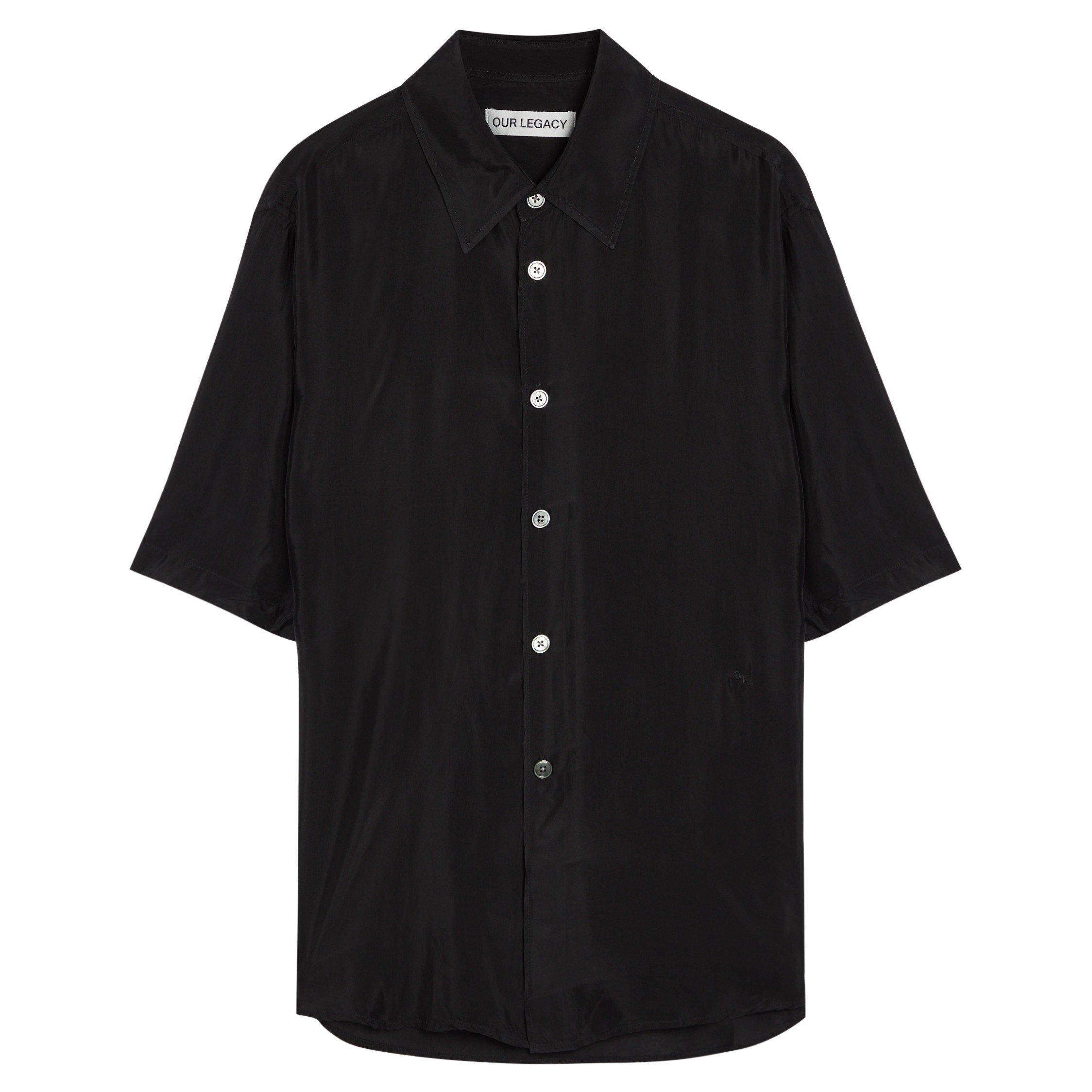BLACK - Our Legacy - OL BEYOND SHIRT SHORTSLEEVE - 1