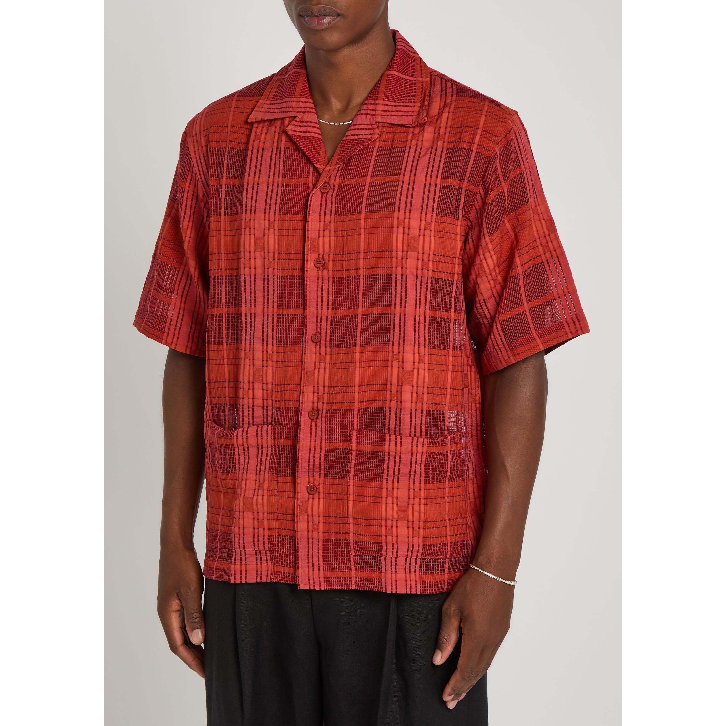 RED - NN07 - Men's Ben Check Short-Sleeve Shirt - 2