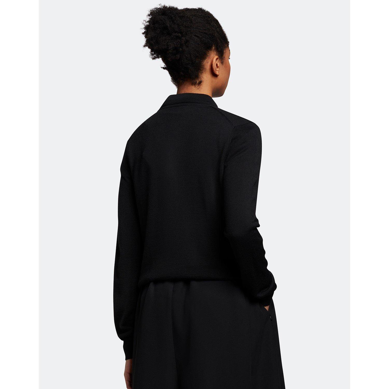 Jet Black - Lyle and Scott - Men's quarter Zip Fleece - 3