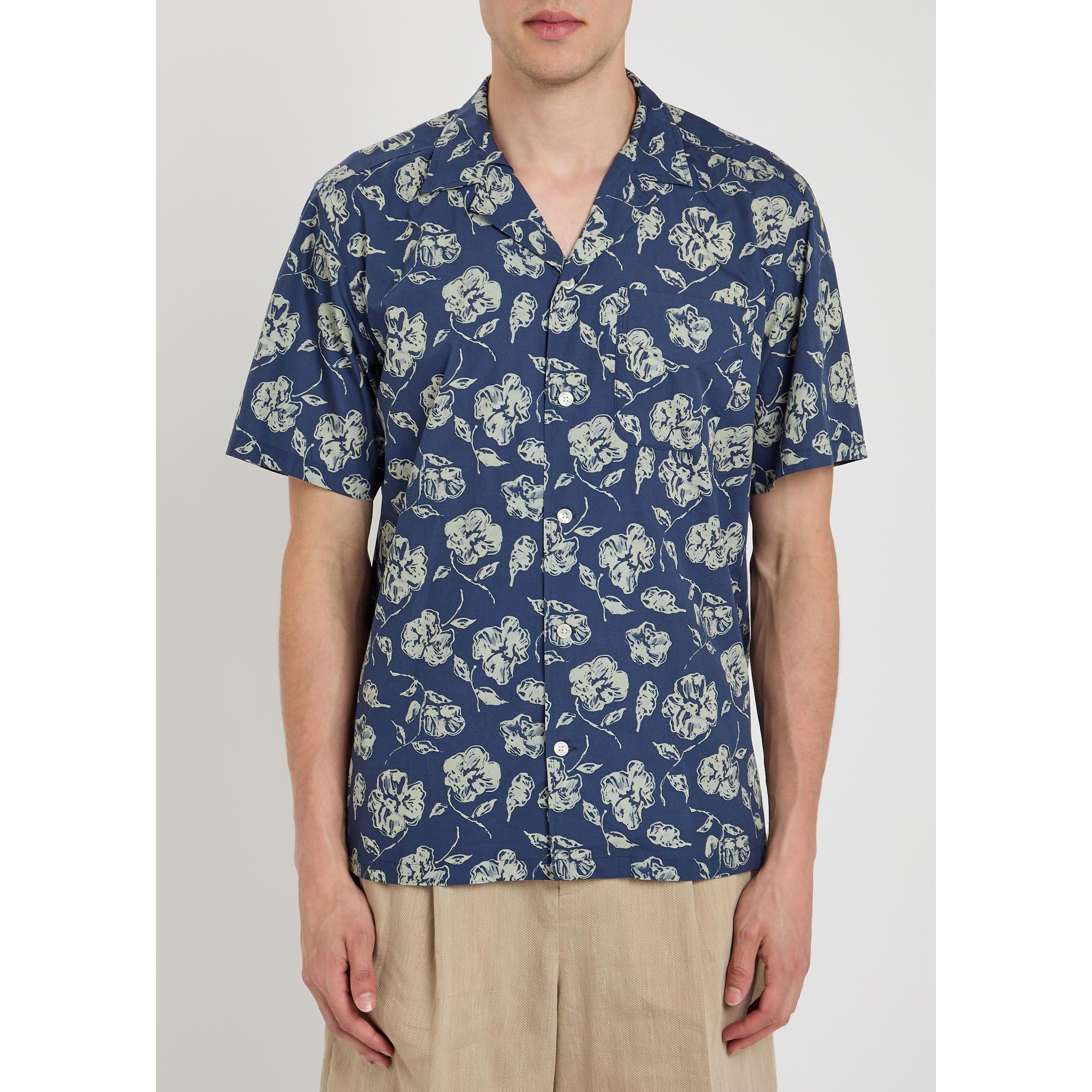 NAVY AND OTHER - Foret - FORET FLORAL PRNT SHIRT SS - 2