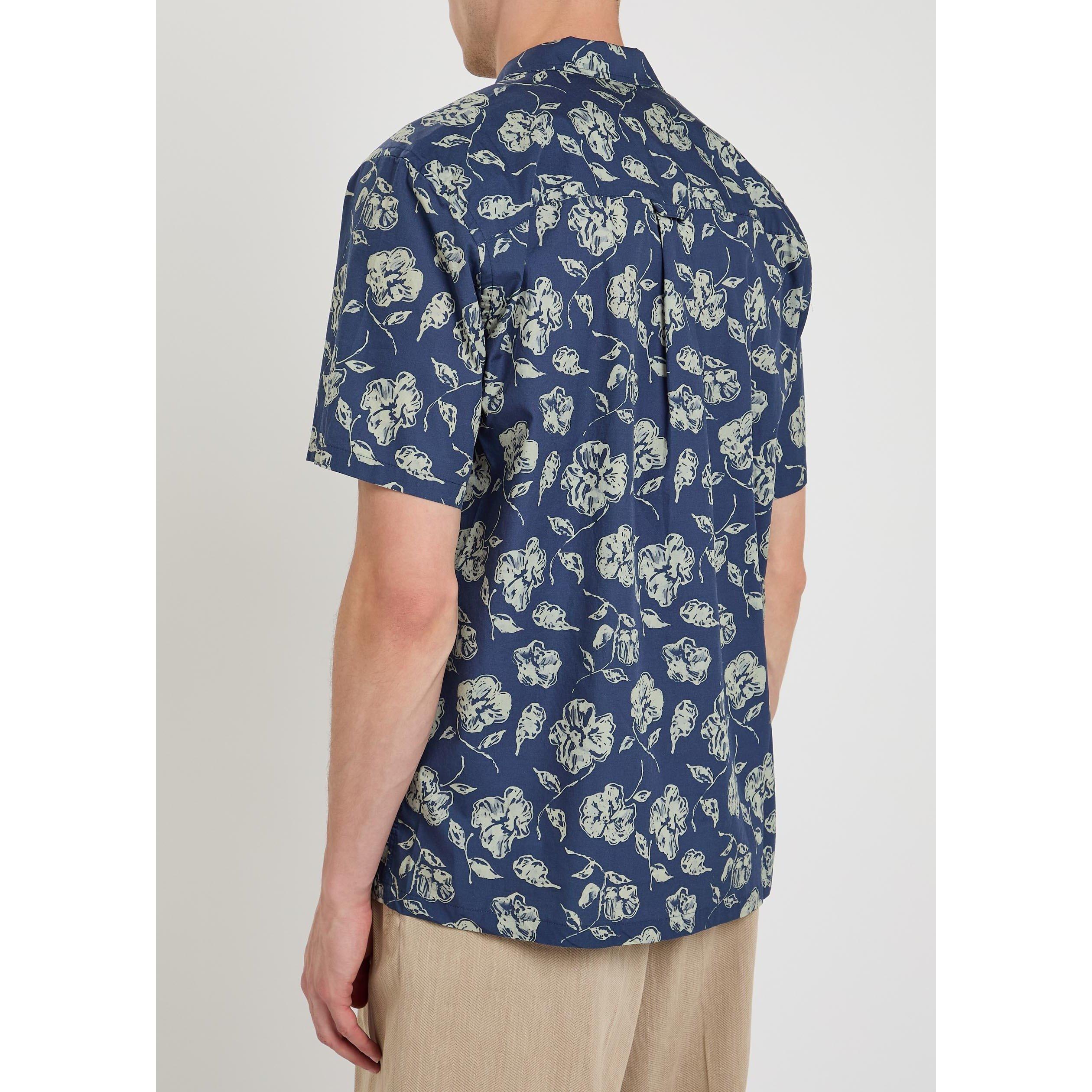 NAVY AND OTHER - Foret - FORET FLORAL PRNT SHIRT SS - 3