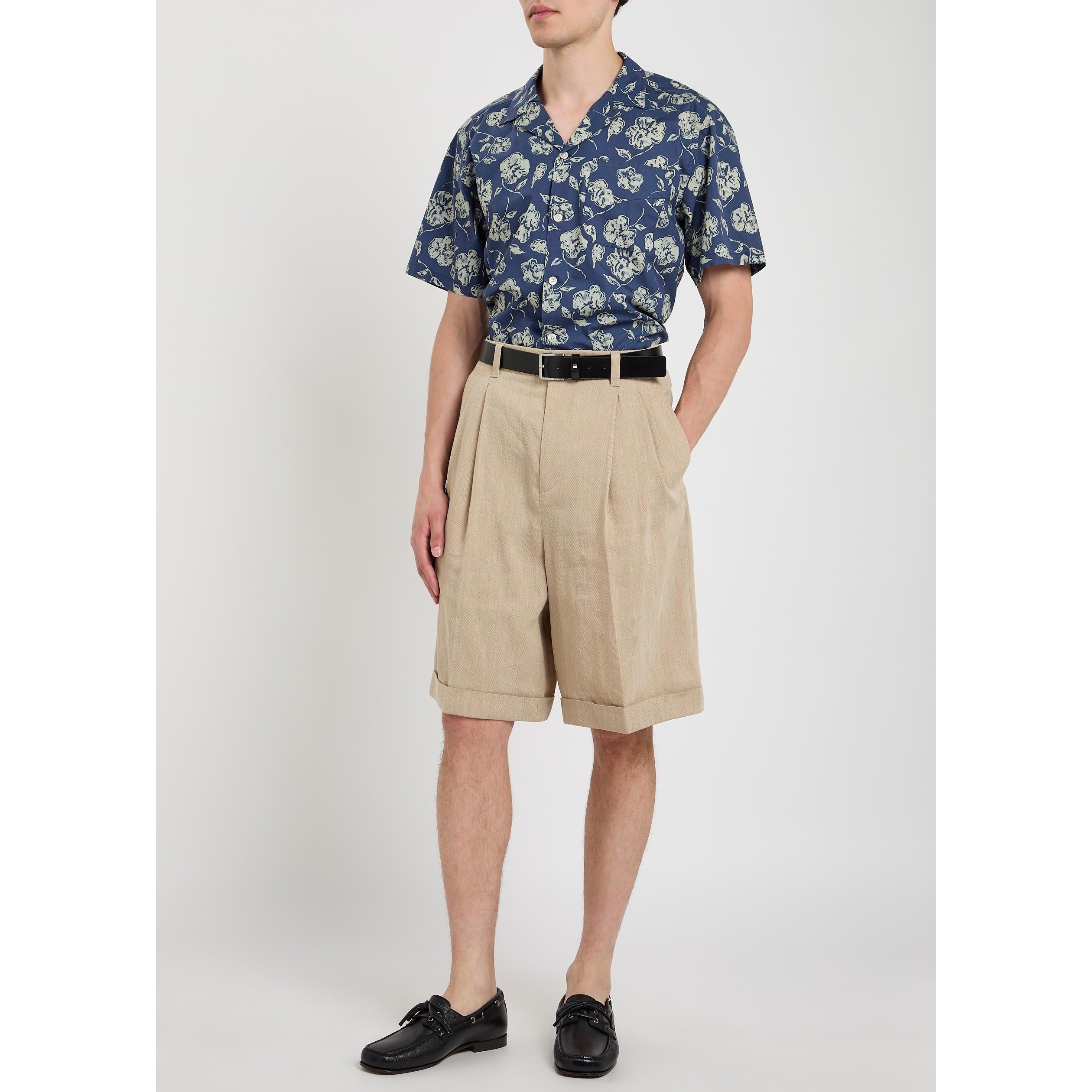NAVY AND OTHER - Foret - FORET FLORAL PRNT SHIRT SS - 5