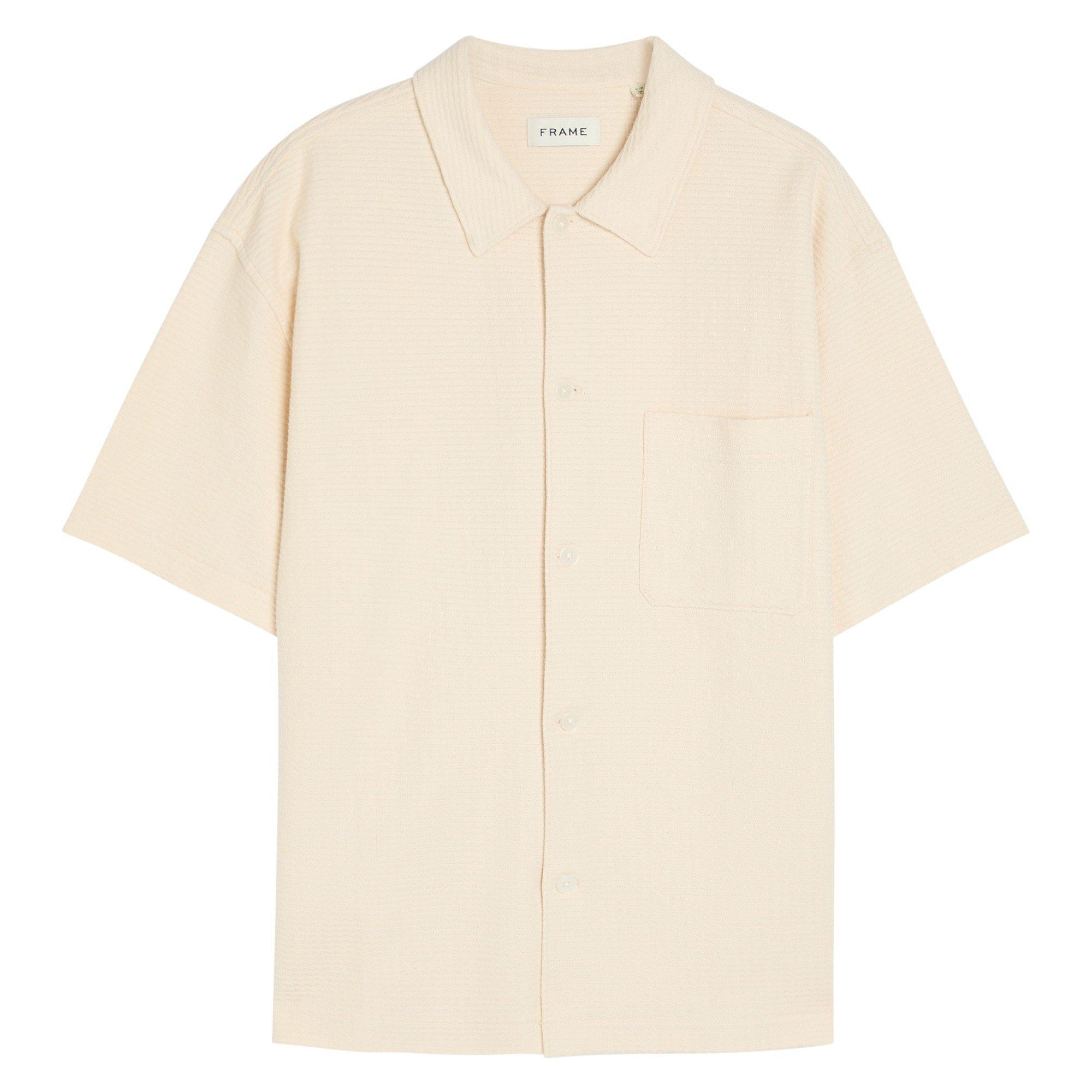 CREAM - Frame - FRAME BUTTON DOWN SHIRT S