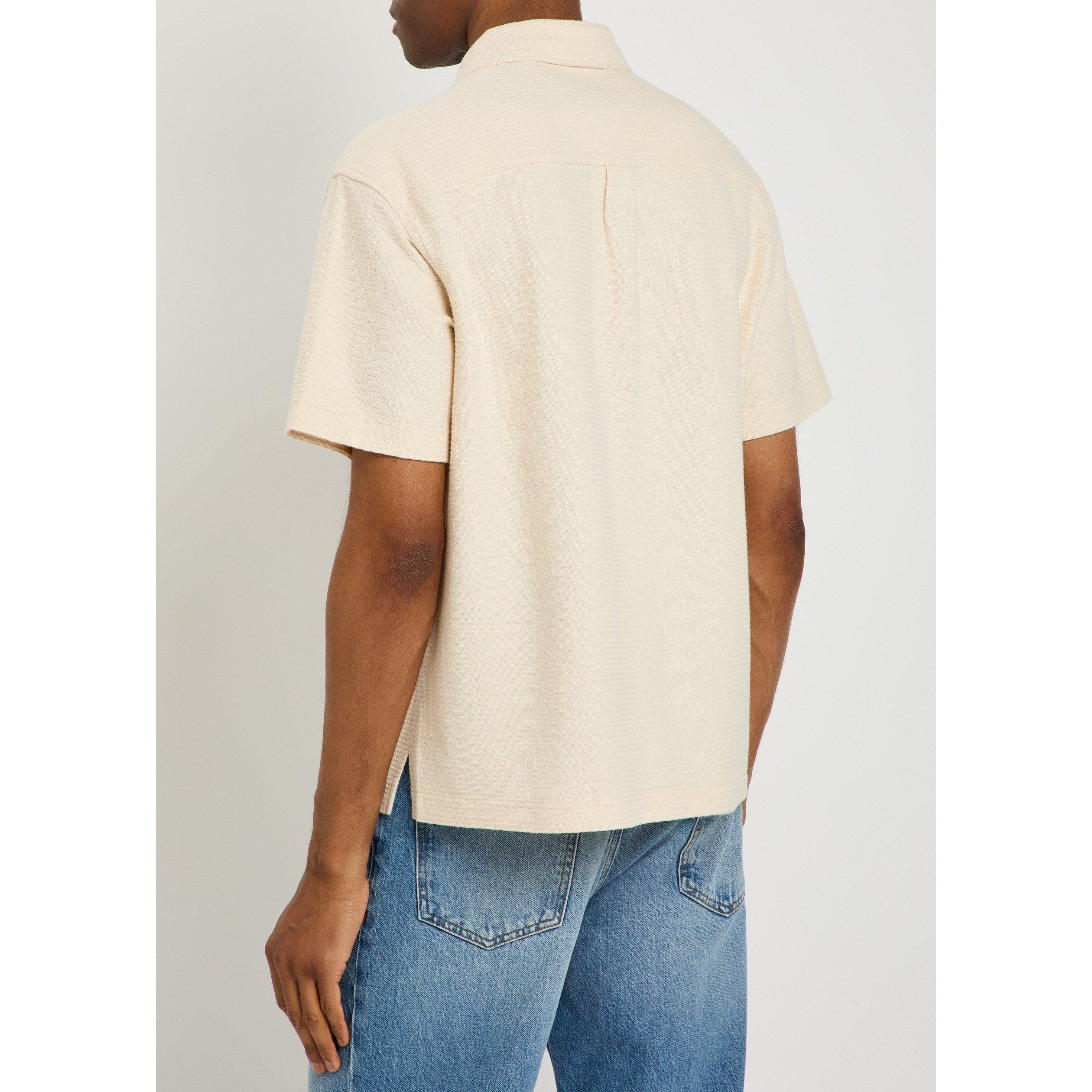 CREAM - Frame - FRAME BUTTON DOWN SHIRT SS - 3