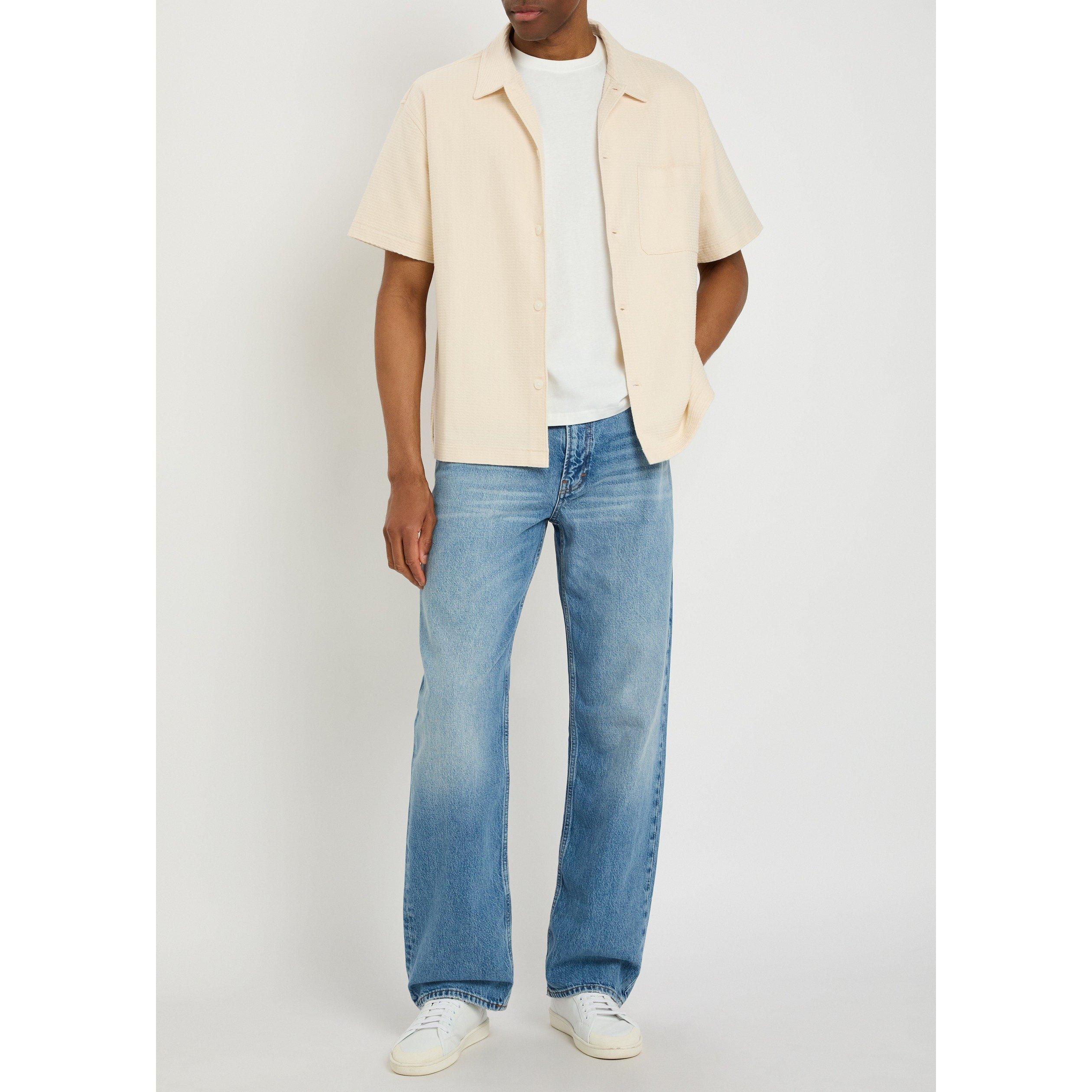 CREAM - Frame - FRAME BUTTON DOWN SHIRT SS - 5