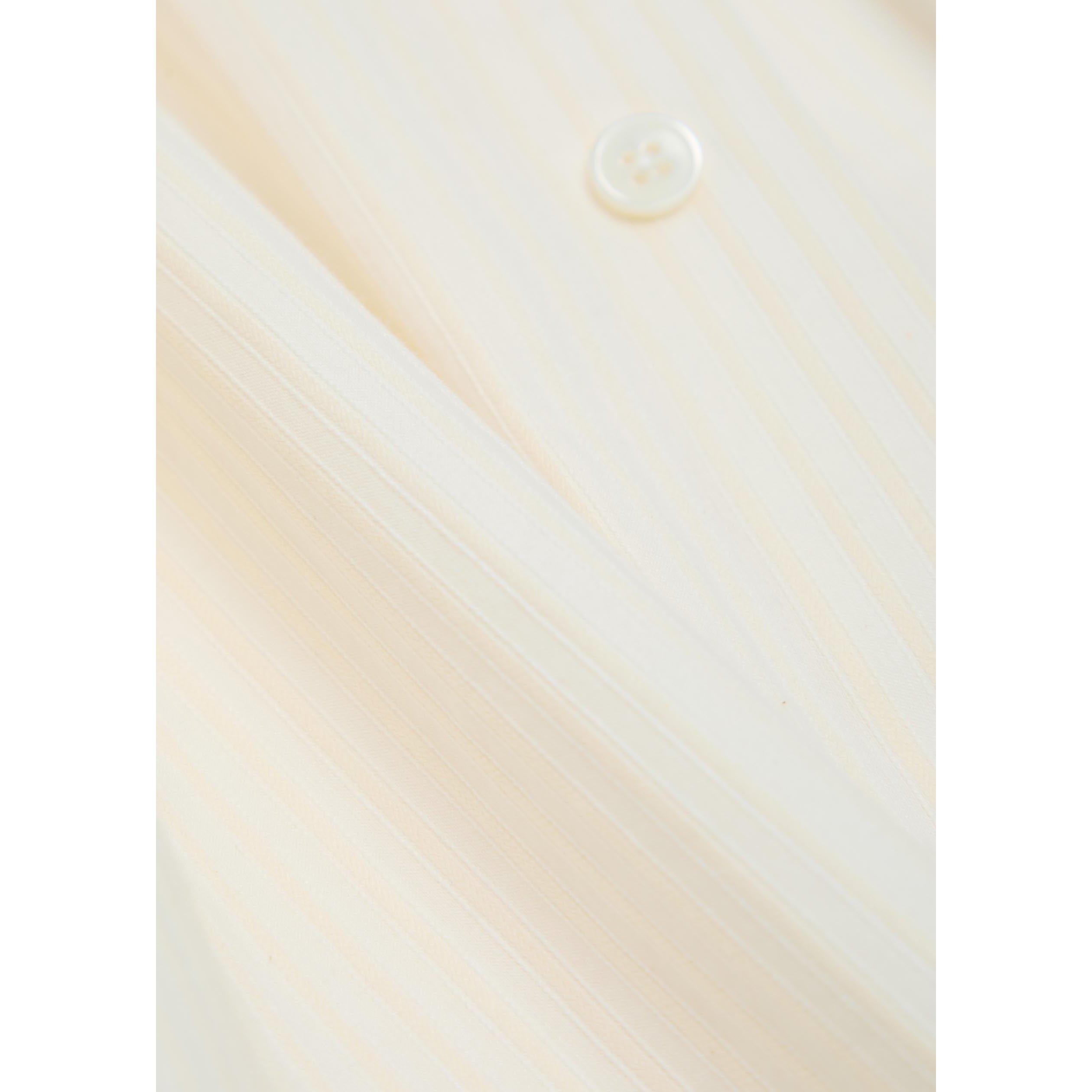 WHITE - Paul Smith - Men's Striped Regular-Fit Long-Sleeve Shirt - 4