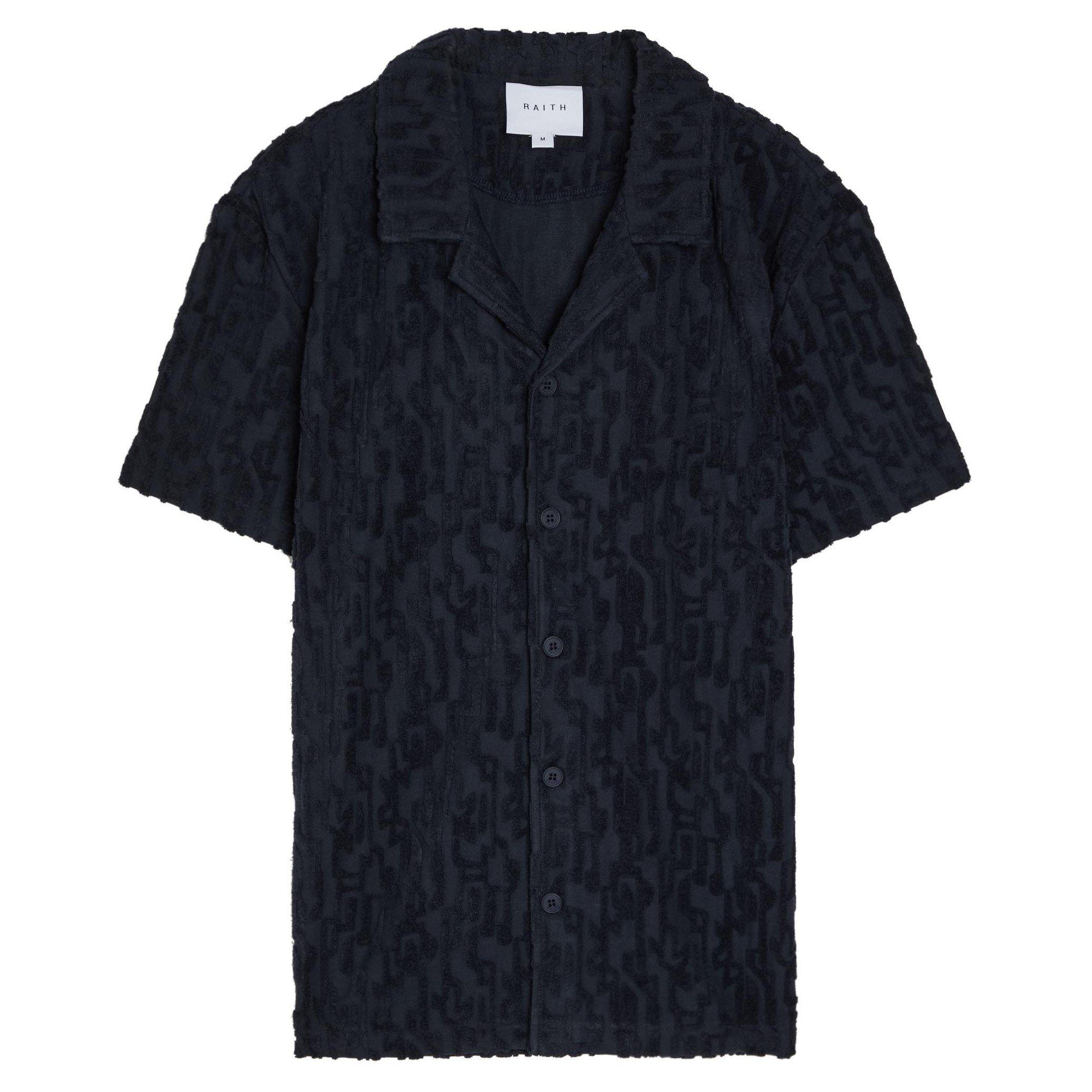 NAVY - Raith - RAITH FAUSTO SHIRT SS