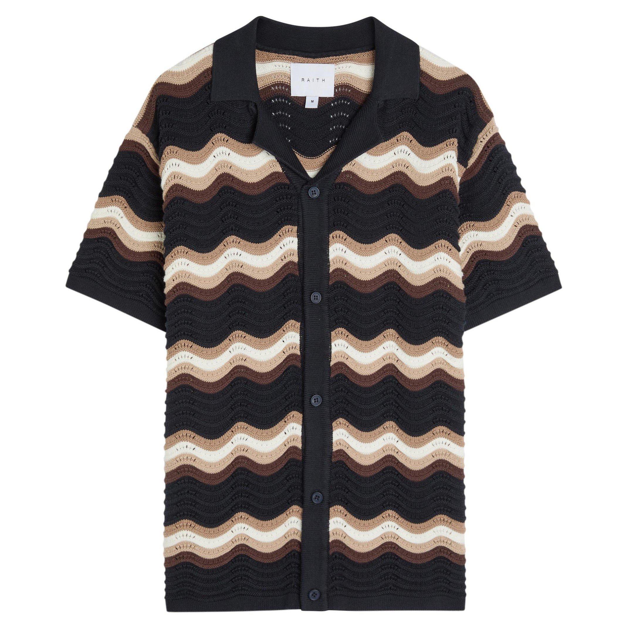BLACK AND OTHER - Raith - RAITH PRIMAVERA KNIT SHIRT SS